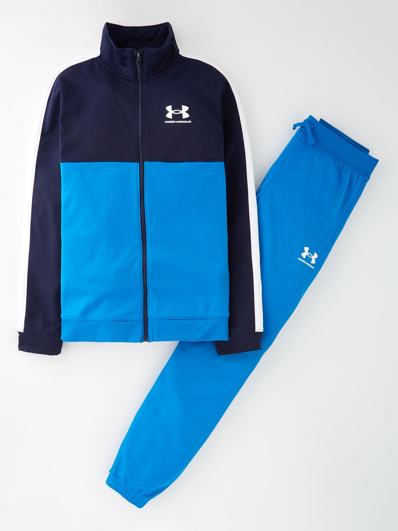 under-armour-junior-boys-colourblock-knit-track-suit-navywhite