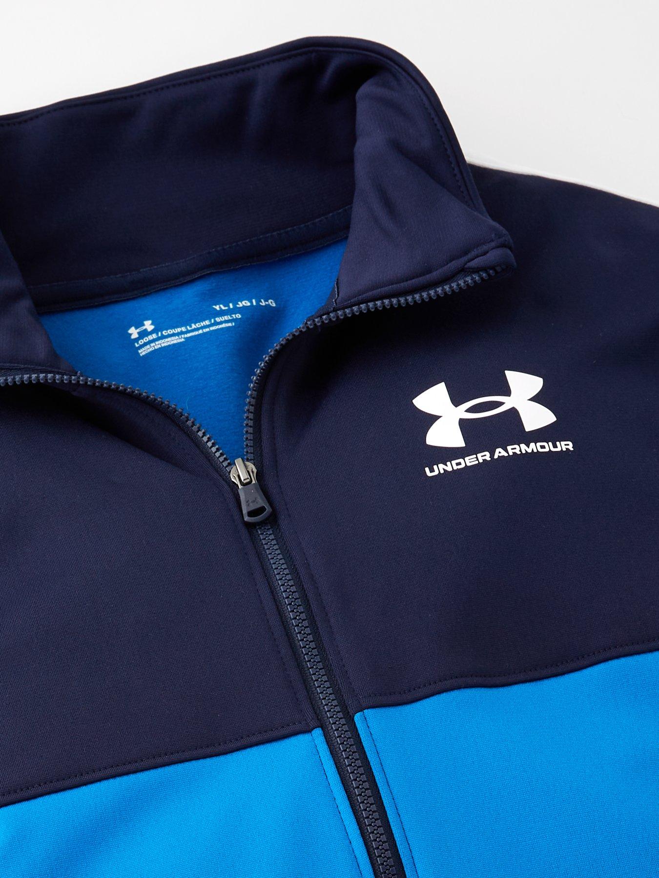 under-armour-junior-boys-colourblock-knit-track-suit-navywhiteoutfit