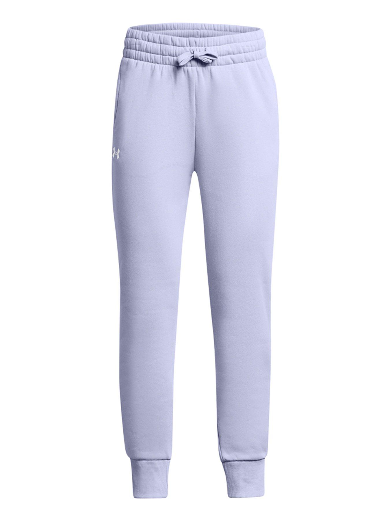 under-armour-junior-girls-rival-fleece-joggers-bluewhite