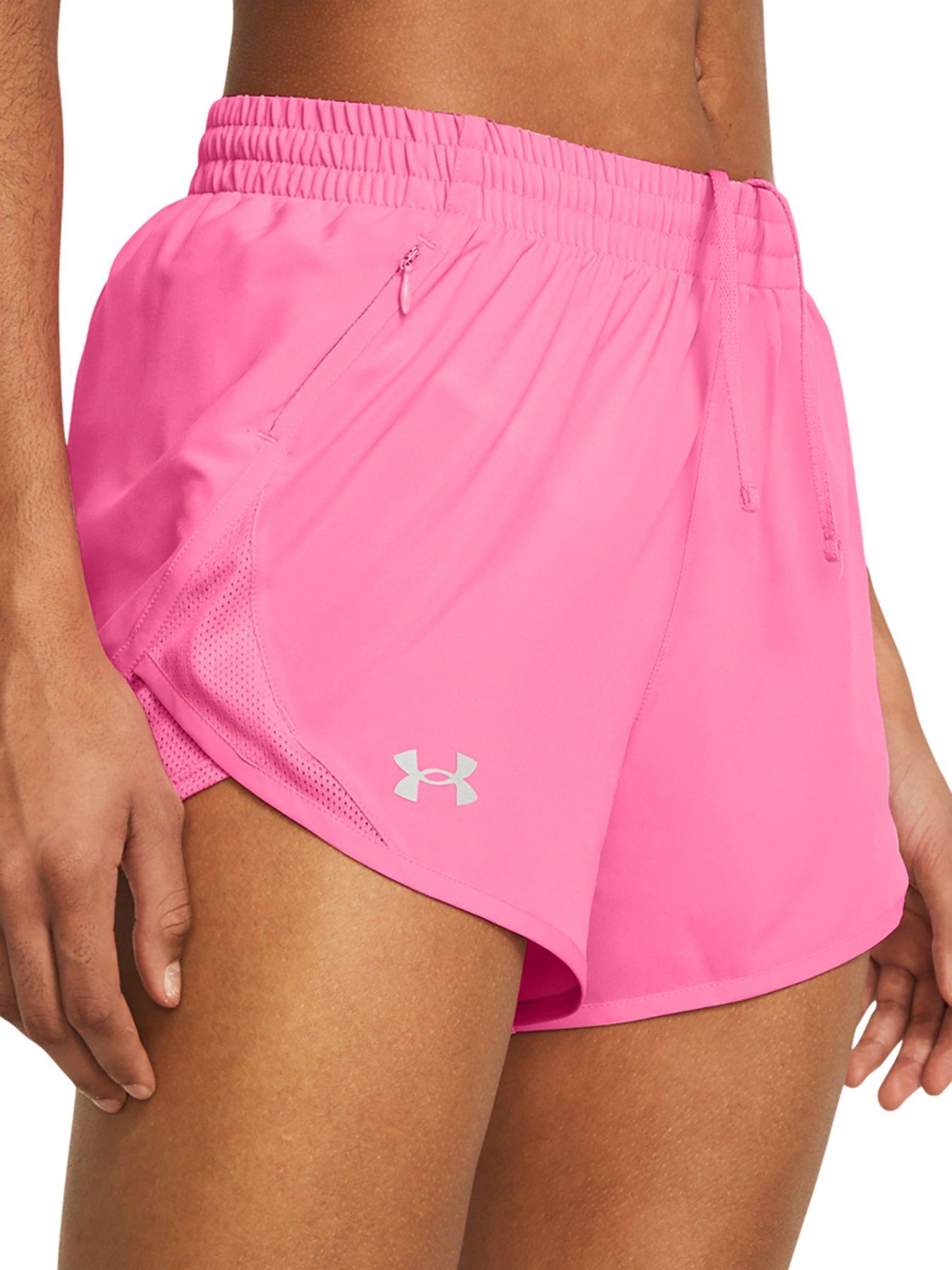 under-armour-womens-running-fly-by-shorts-pinkoutfit