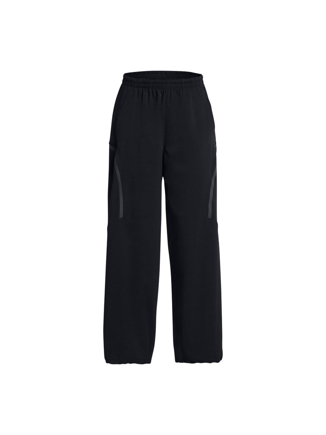 under-armour-womens-unstoppable-airvent-parachute-pants-blackstillFront