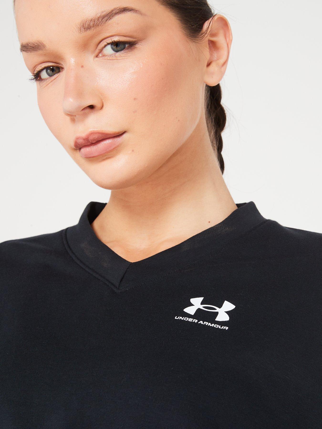 under-armour-womens-rival-terry-oversized-crop-crew-sweat-blackwhiteoutfit