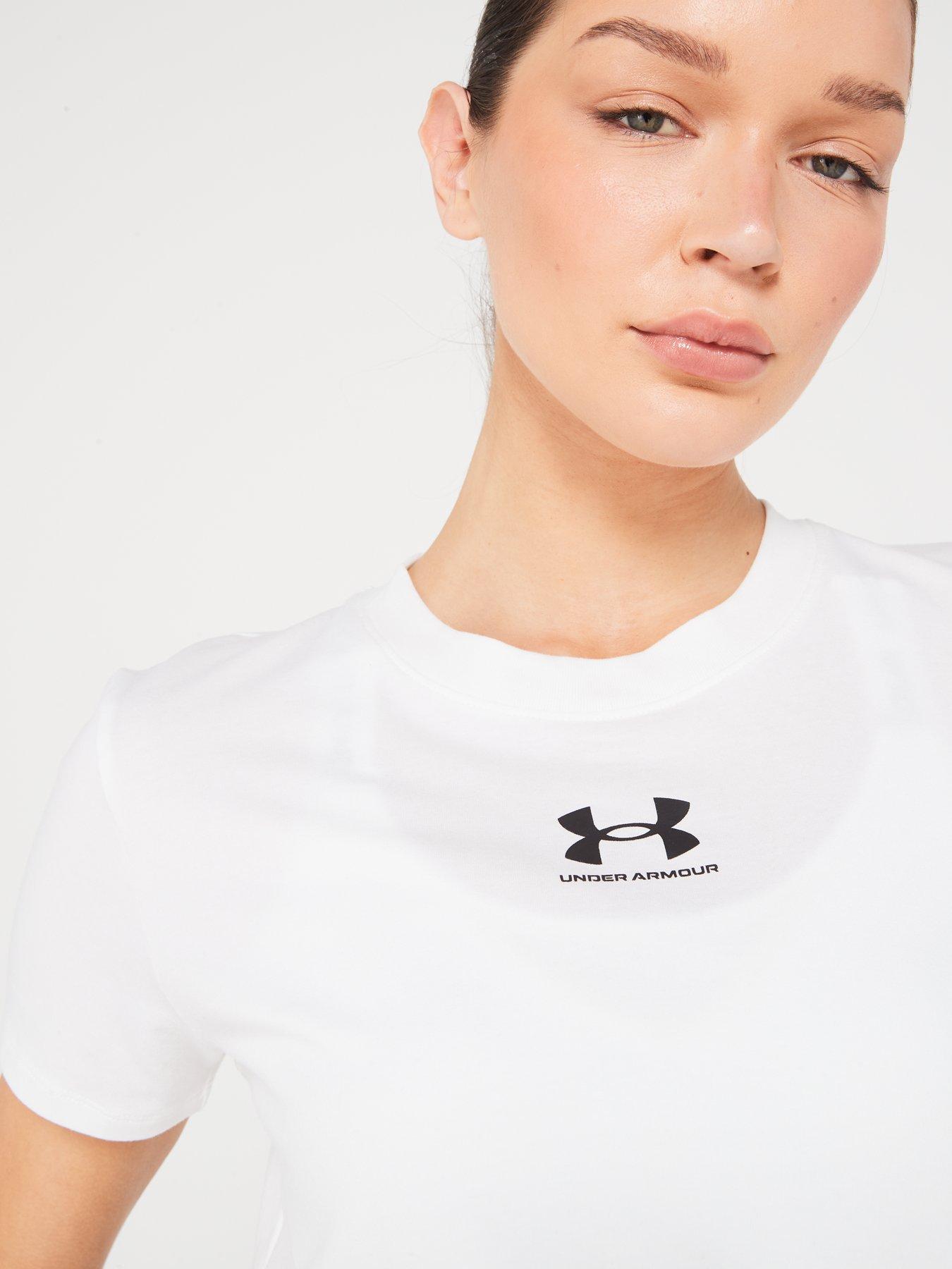under-armour-womens-off-campus-core-t-shirt-whiteblackoutfit