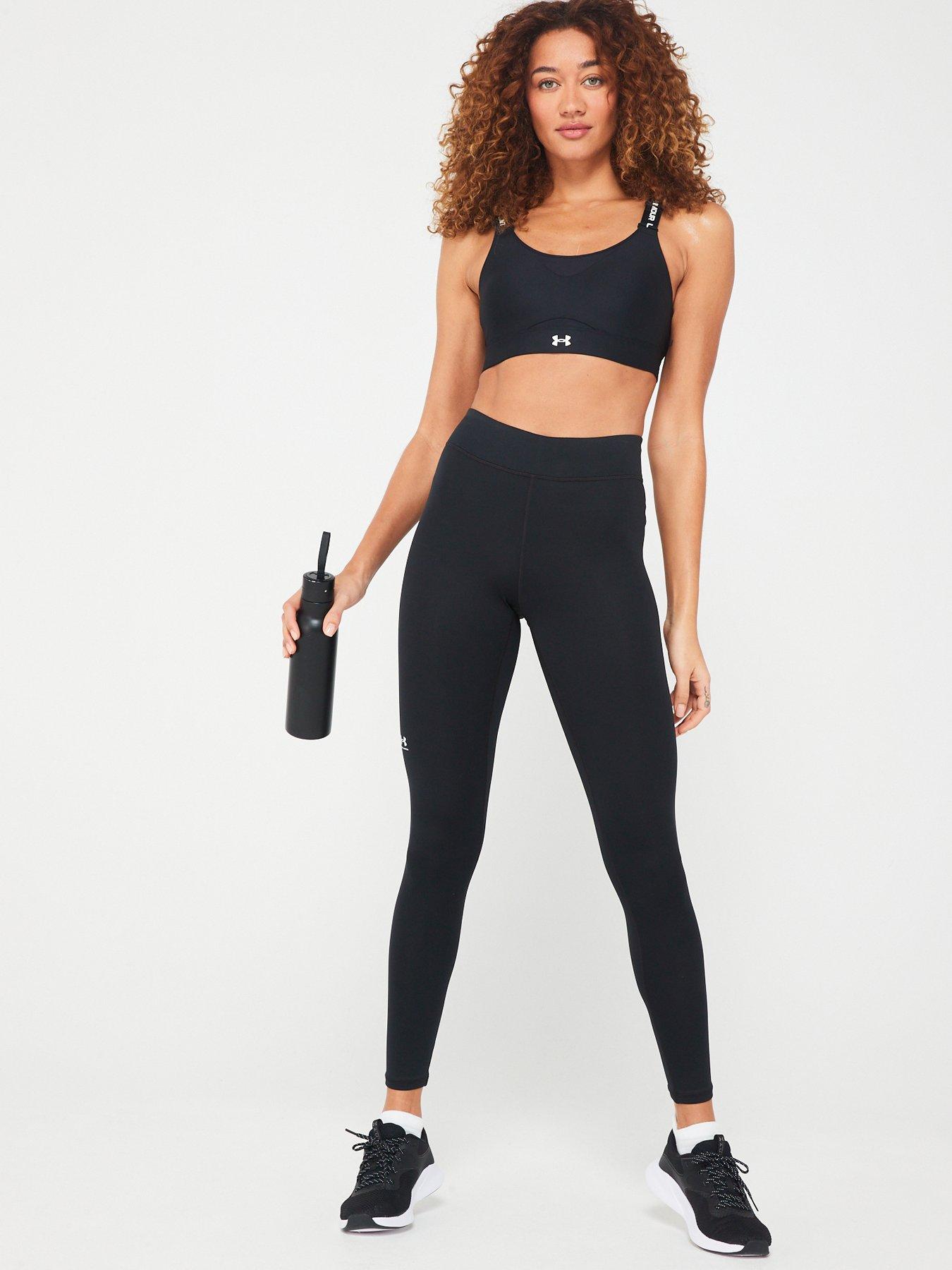 Image 3 of 5 of UNDER ARMOUR Womens Training Infinity High Bra D to DD cup - Black/White