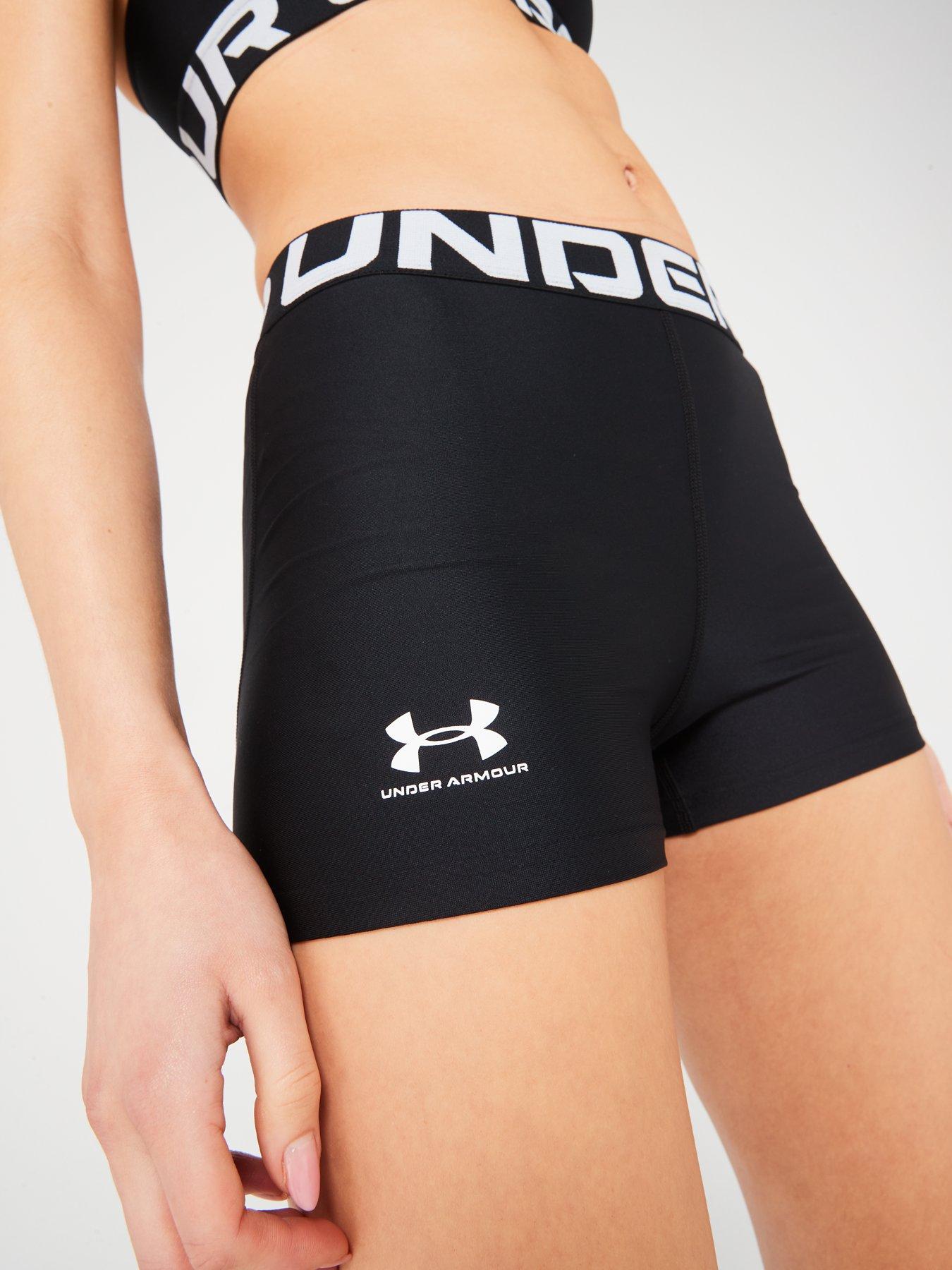 under-armour-womens-training-heat-gear-authentics-shorty-blackwhiteoutfit