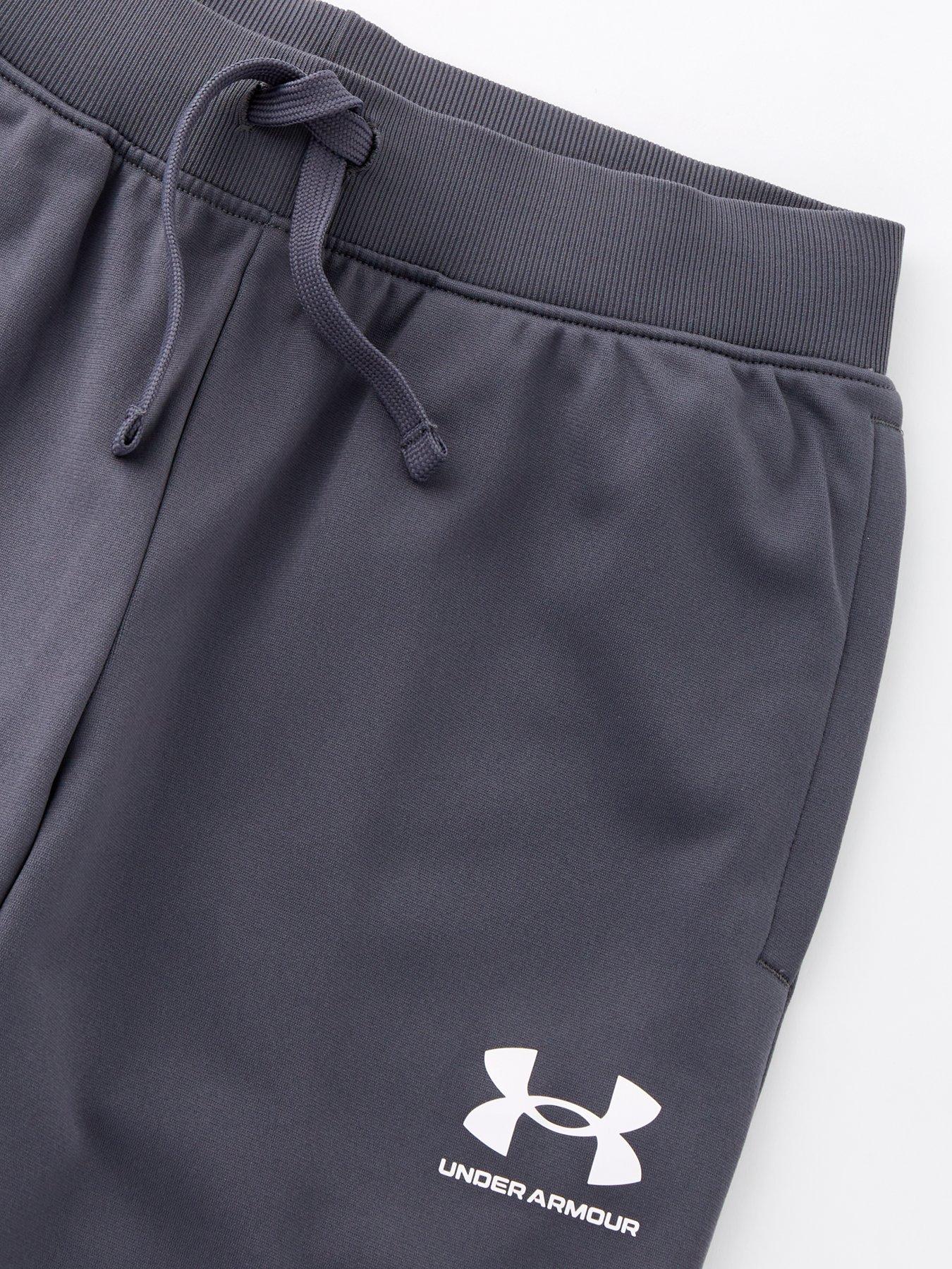 under-armour-junior-boys-colourblock-knit-track-suit-greywhitedetail