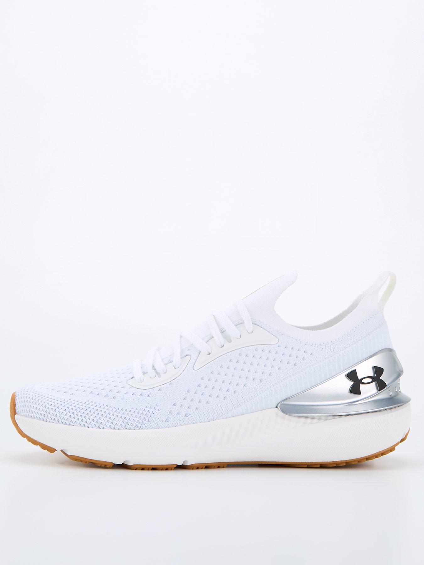 Mens white on sale under armour trainers