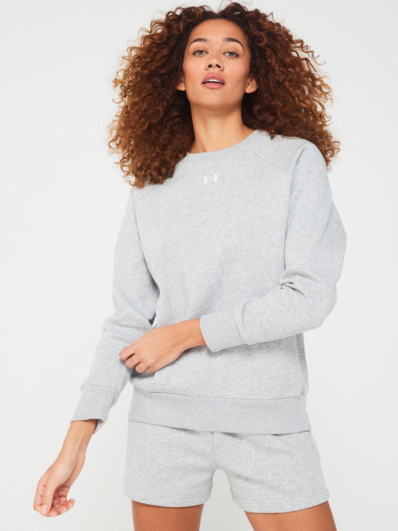 Under armour crew neck sweatshirt women's sale