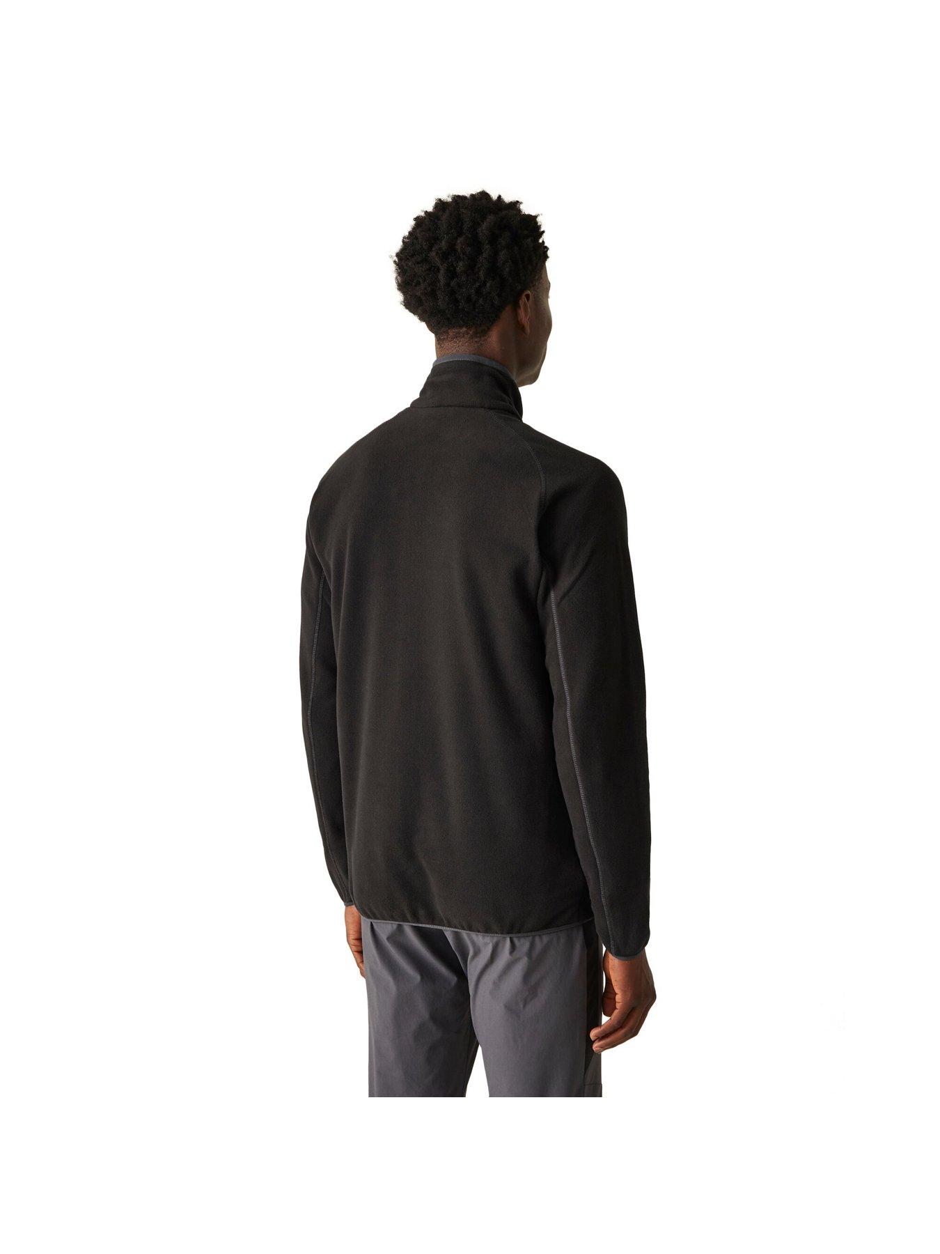 regatta-mens-hadfield-fleece-blackstillFront