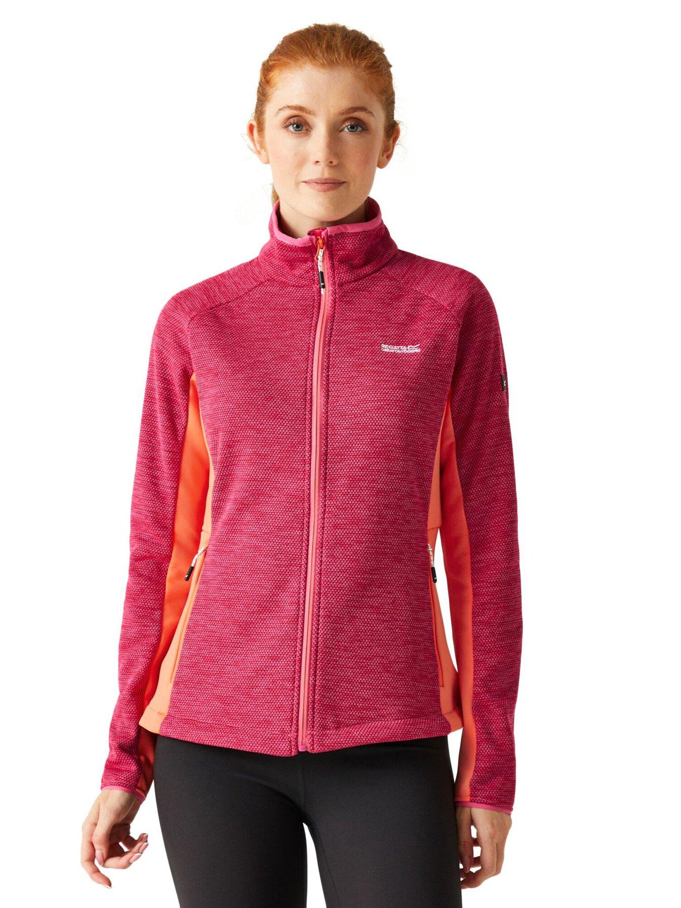 Womens Womens Highton Full Zip Fleece 4 Pink