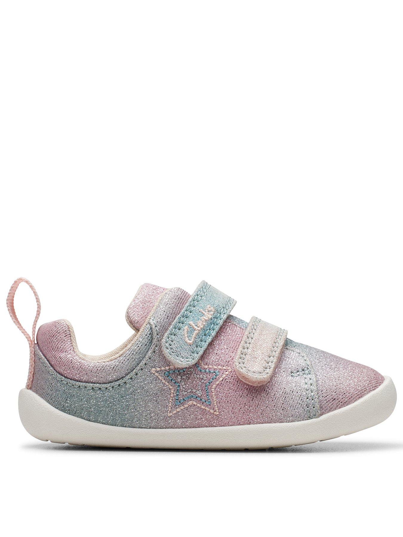 Clarks First Roamer Brill Sparkle Baby Shoe