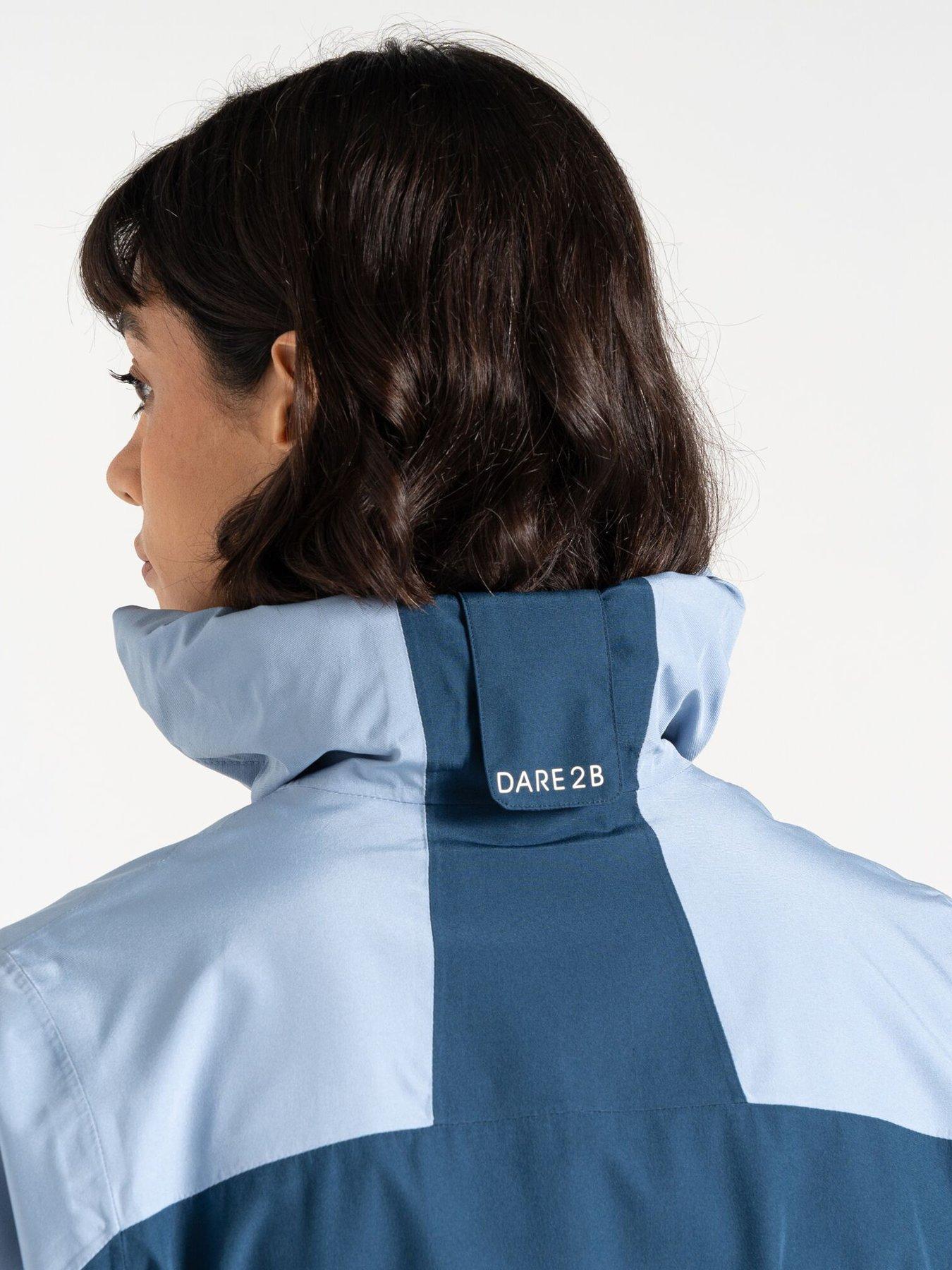 Image 3 of 5 of Dare 2b Womens Torrek Waterproof Jacket - Blue