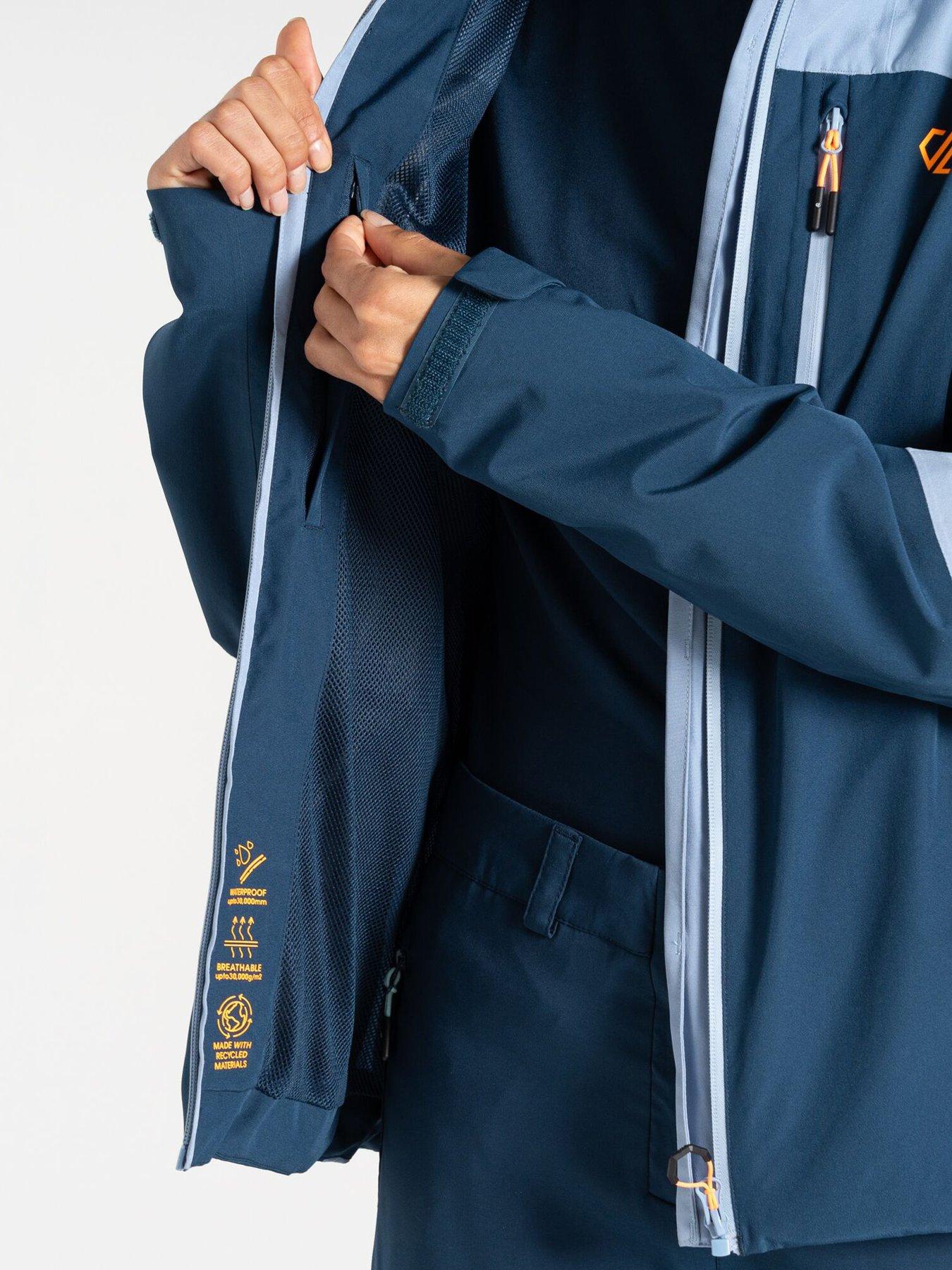 Image 5 of 5 of Dare 2b Womens Torrek Waterproof Jacket - Blue
