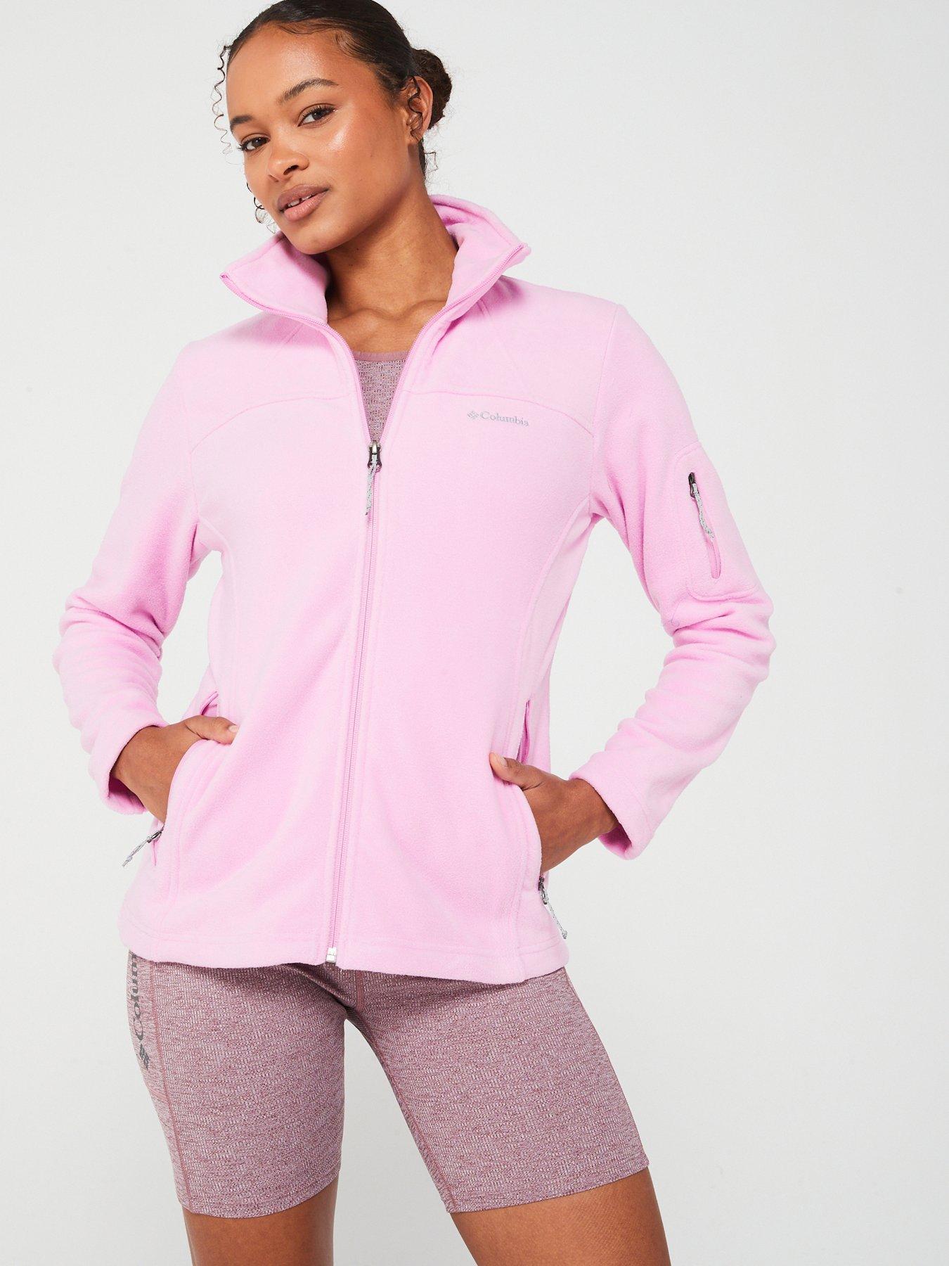 Pink columbia fleece jacket best sale