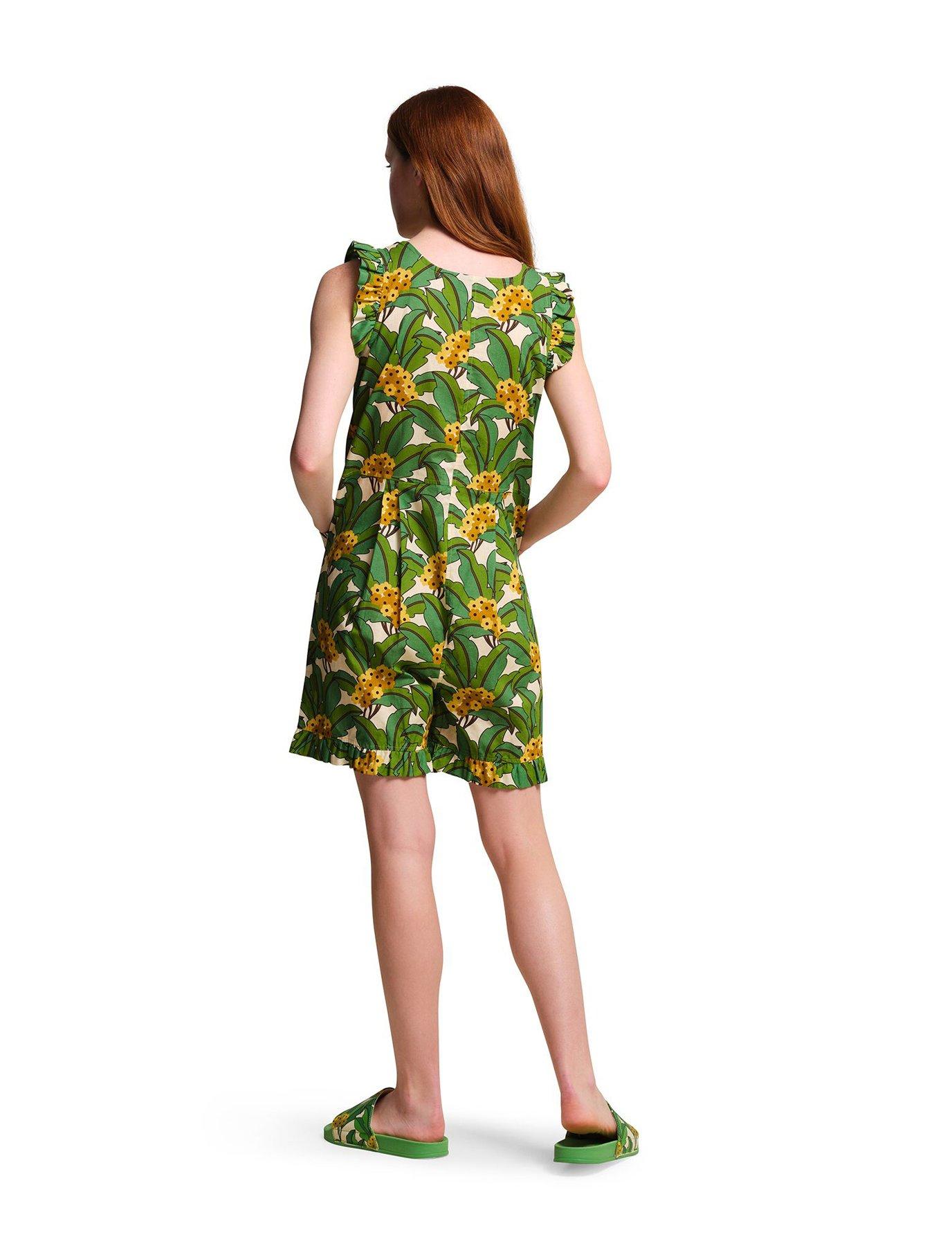 regatta-womens-orla-playsuit-green-printstillFront