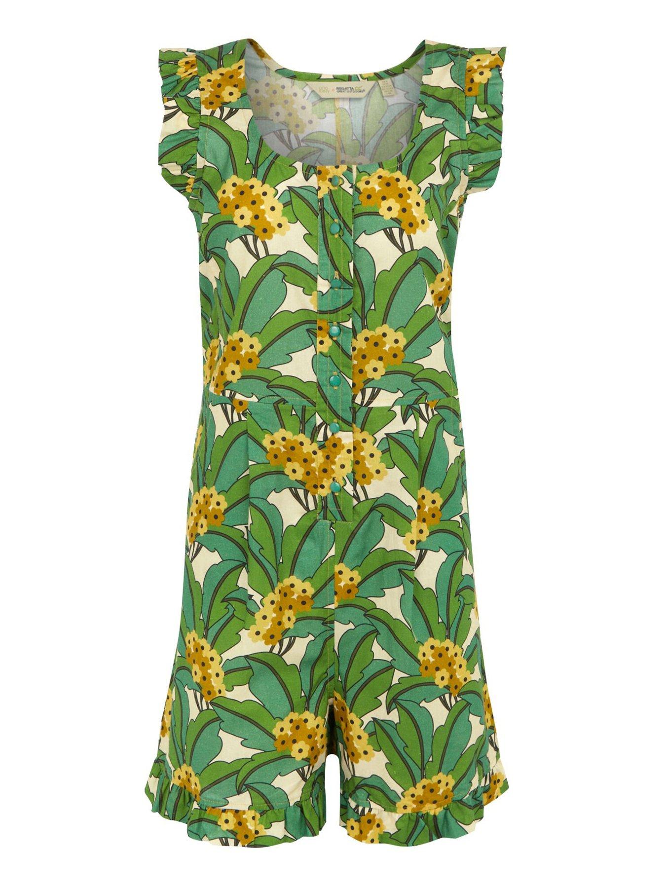 regatta-womens-orla-playsuit-green-printdetail