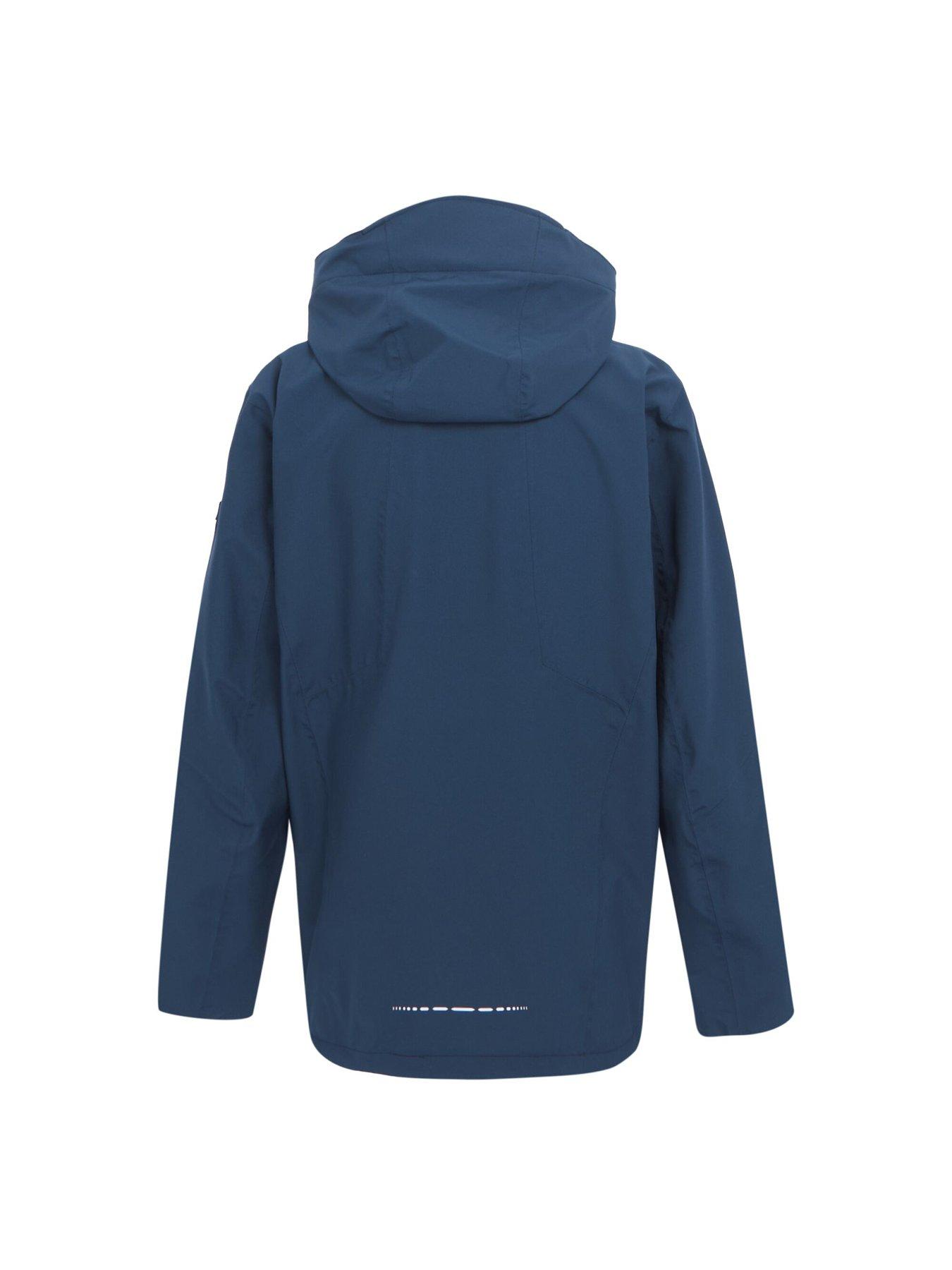 Image 6 of 6 of Regatta Mens Bosfield 2 Waterproof Shell - Blue