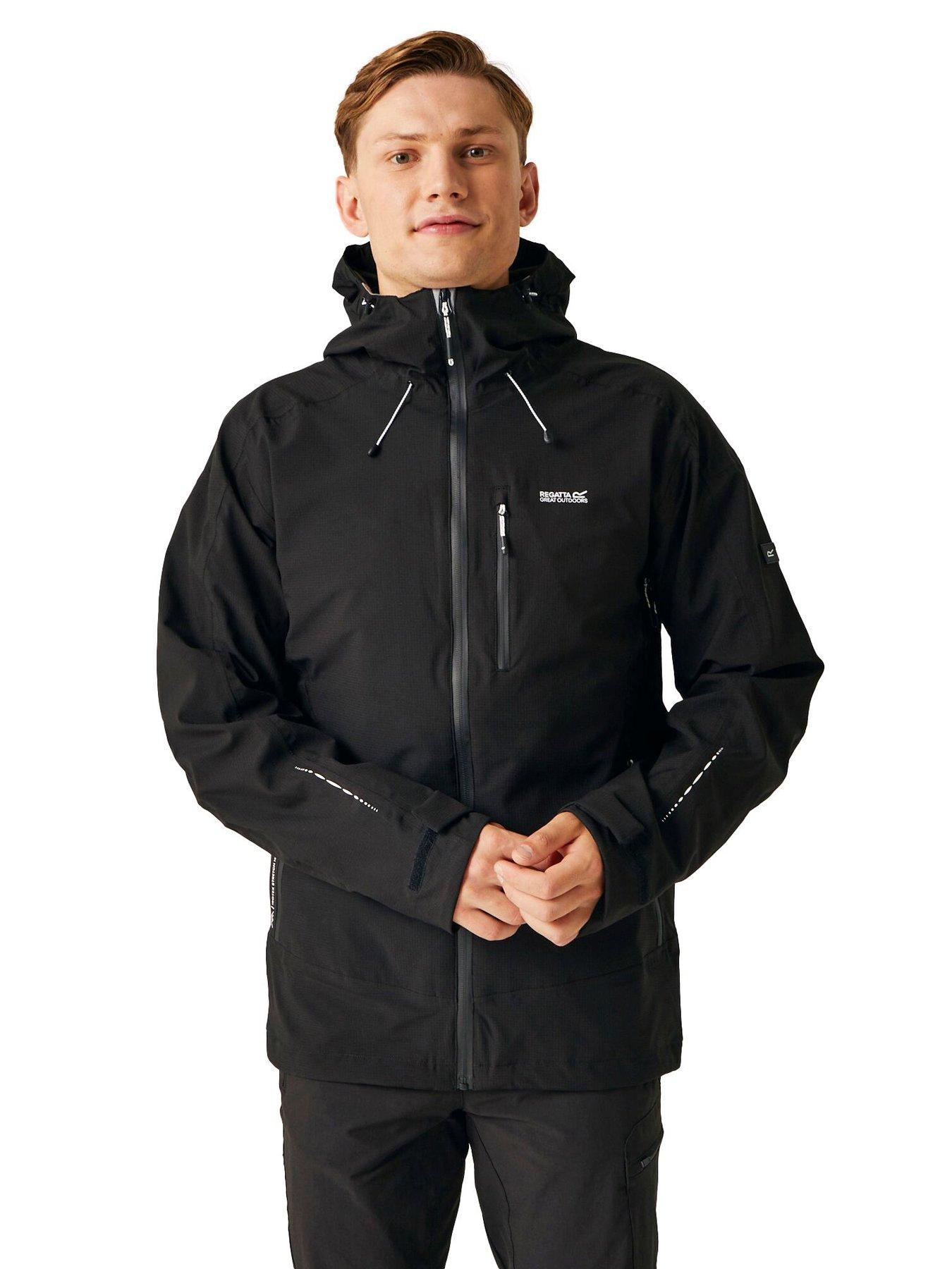 Image of Regatta Mens Okara Waterproof Shell  - Black