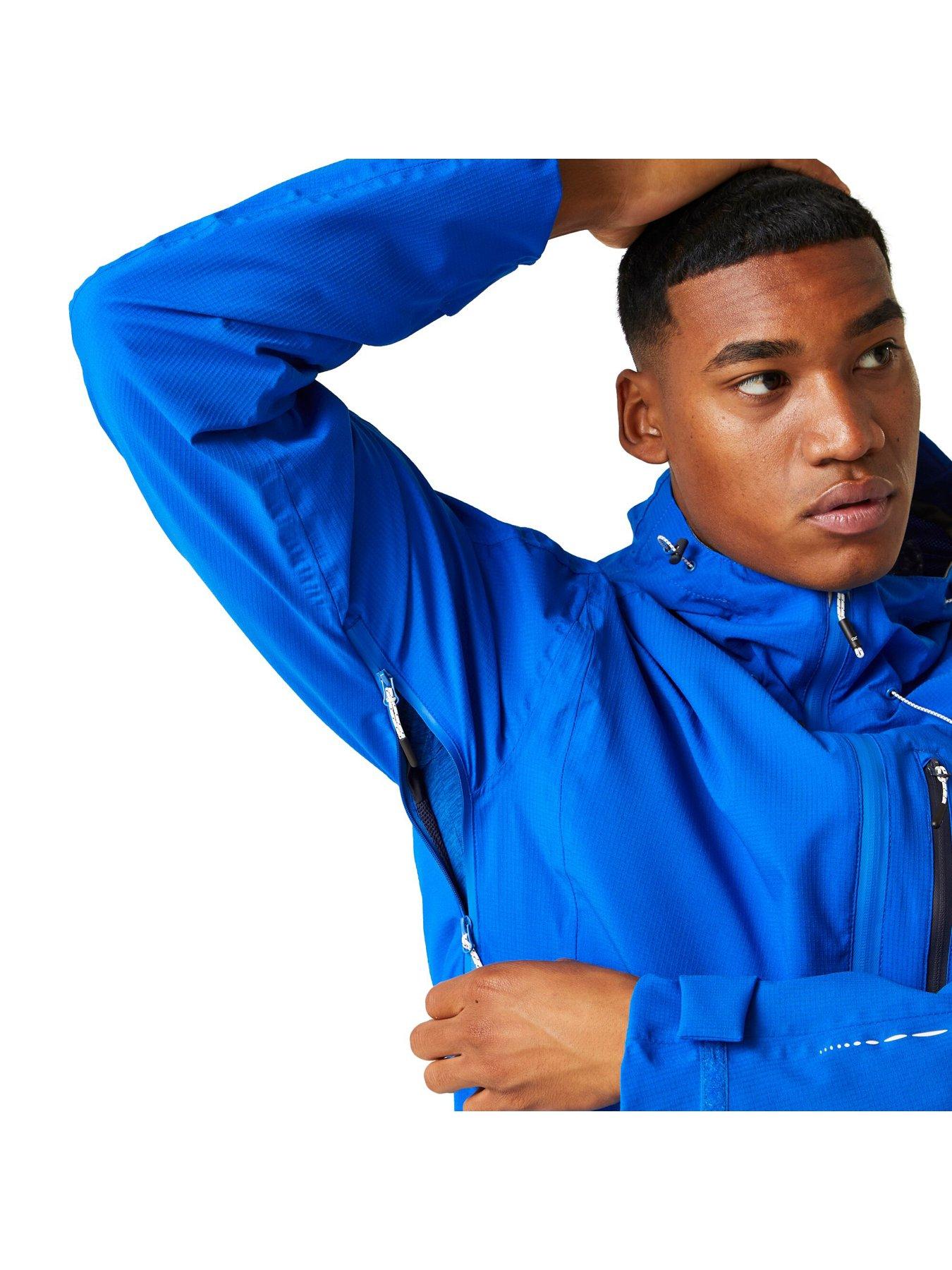 Image 3 of 6 of Regatta Mens Okara Waterproof Shell - Blue