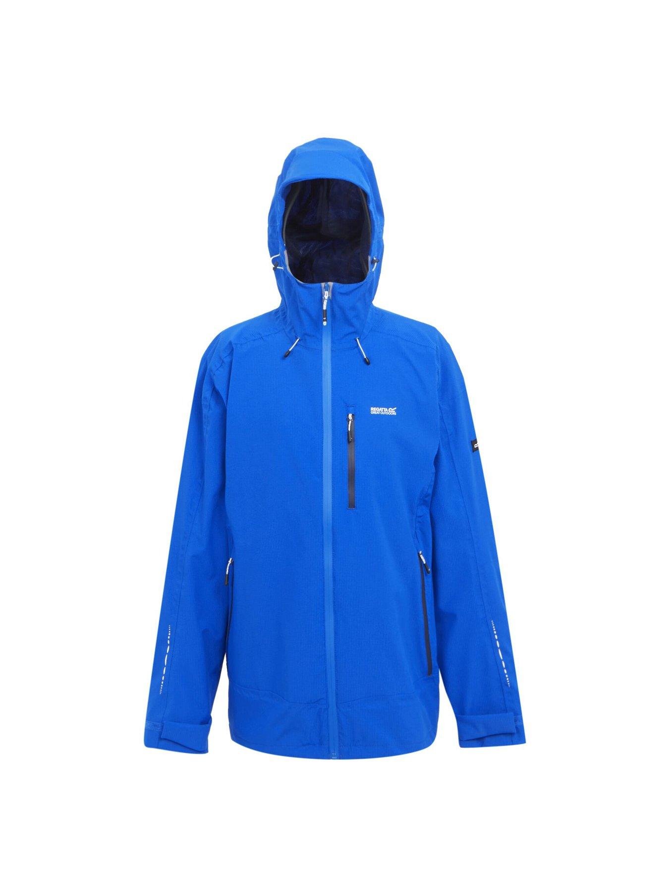 Image 5 of 6 of Regatta Mens Okara Waterproof Shell - Blue