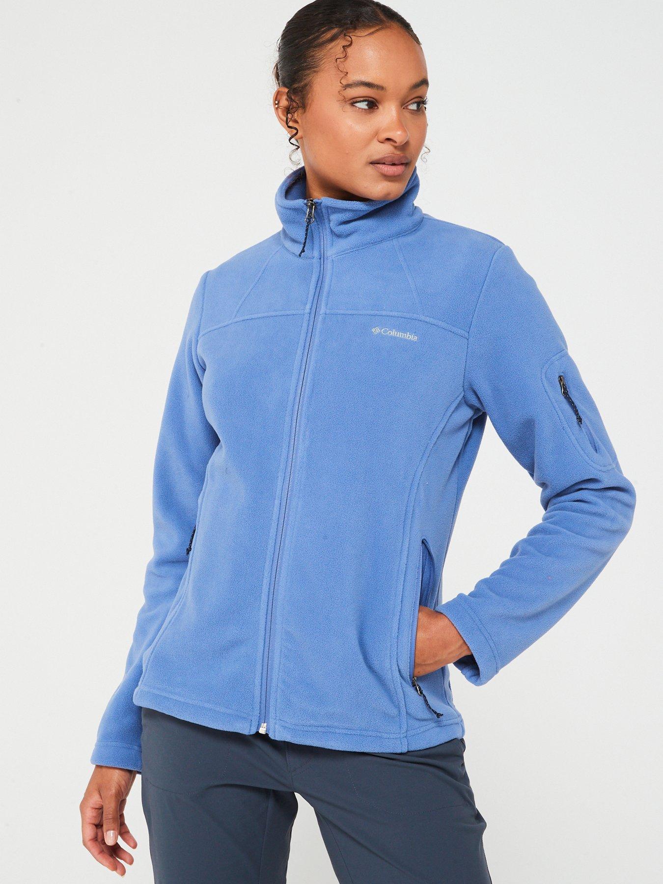 columbia-womens-fast-trek-jacket-blue