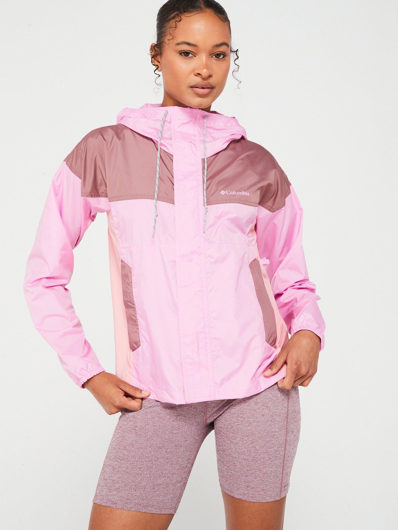 Columbia Womens Flash Challenger Windbreaker Pink Multi Very Ireland