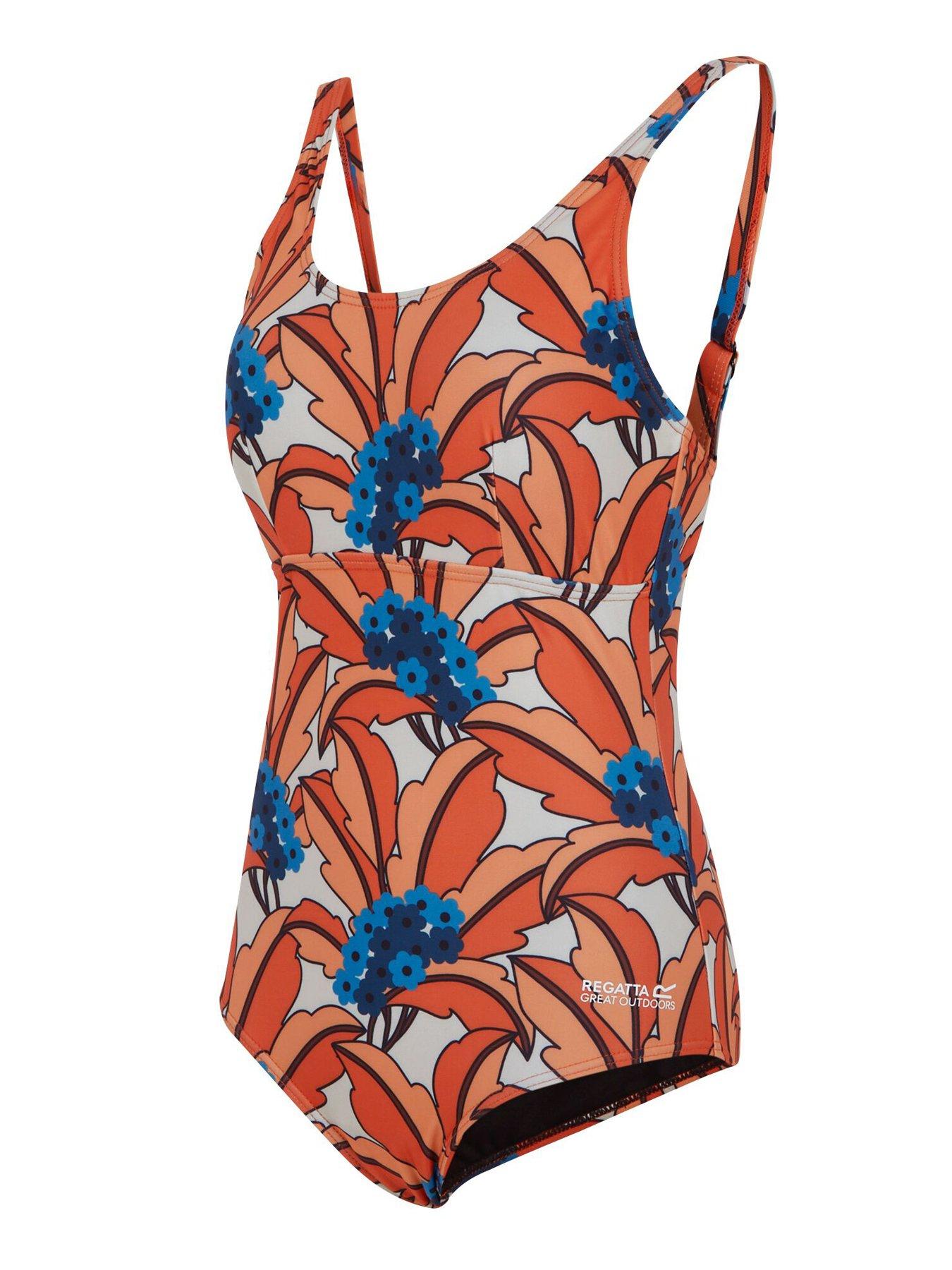 regatta-womens-orla-swim-suit-2-orange-printdetail