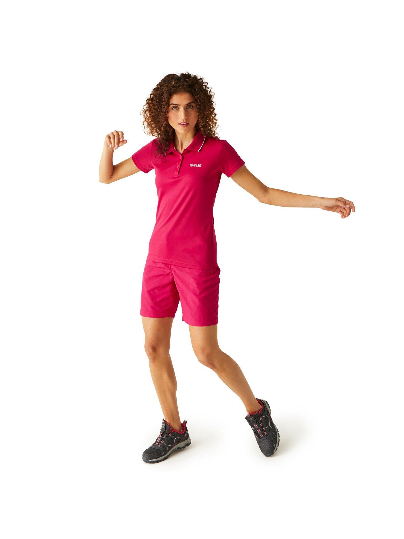 regatta-womens-maverik-v-polo-pinkoutfit