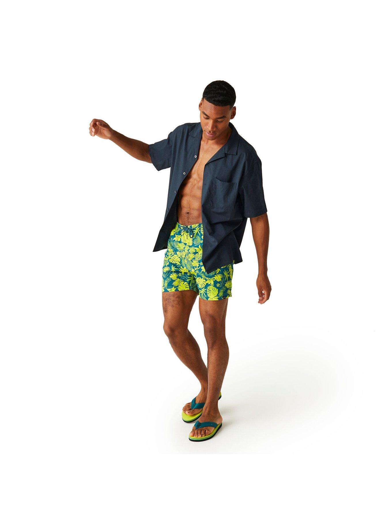 regatta-mens-loras-swim-short-blue-multi-printback