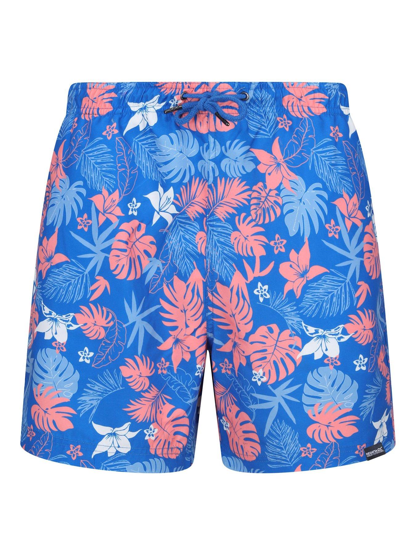 regatta-mens-loras-swim-short-blue-green-printdetail