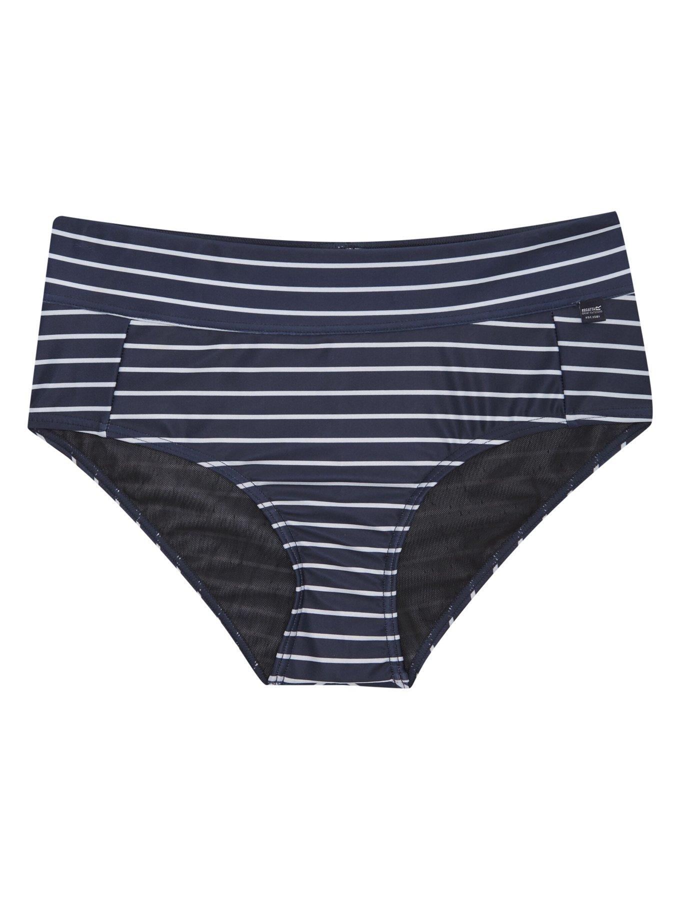 regatta-womens-paloma-swim-brief-navy-stripeoutfit