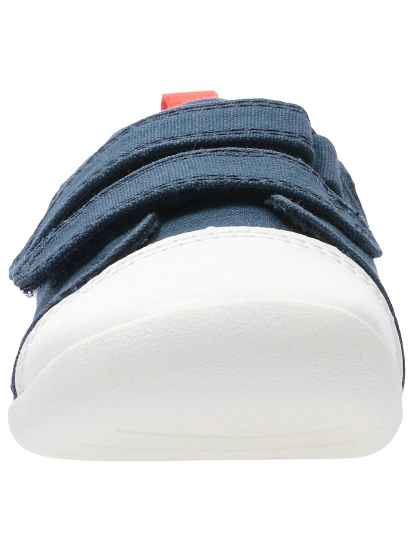 Image 3 of 6 of Clarks Clarks First Roamer Craft Canvas Baby Shoe