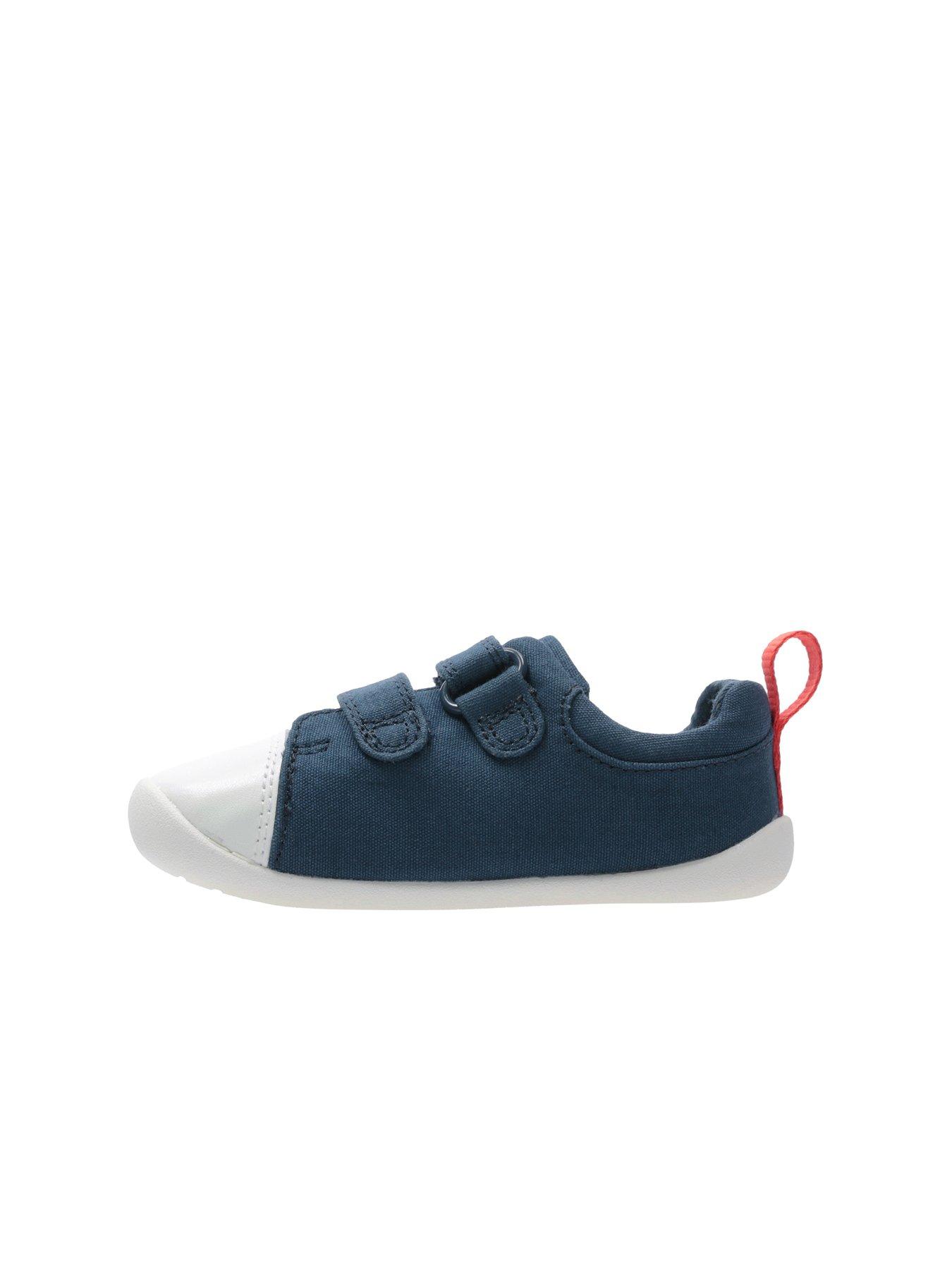 Image 6 of 6 of Clarks Clarks First Roamer Craft Canvas Baby Shoe