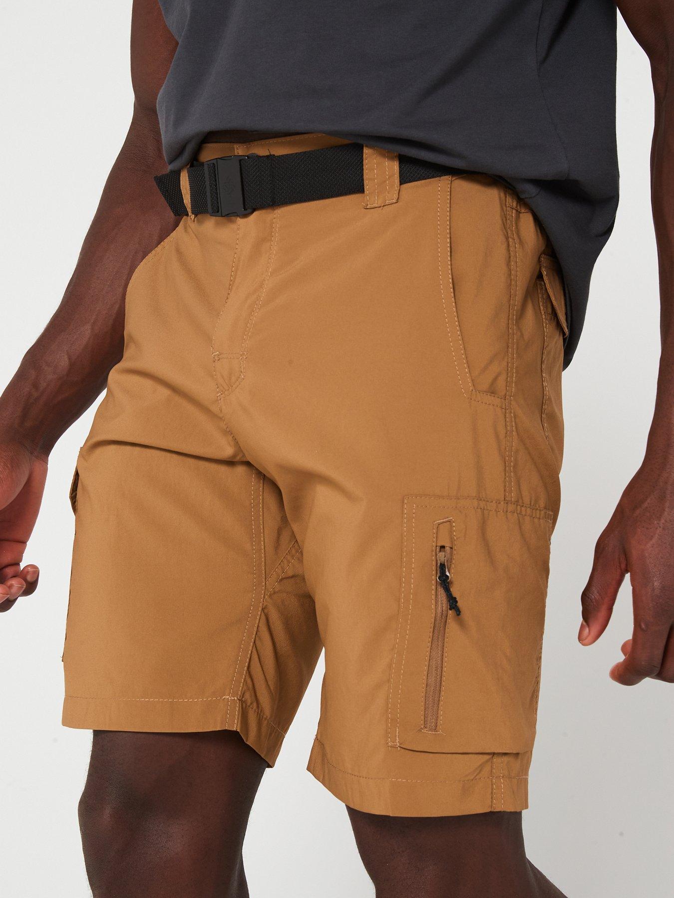 columbia-mens-silver-ridge-utility-cargo-short-brownoutfit