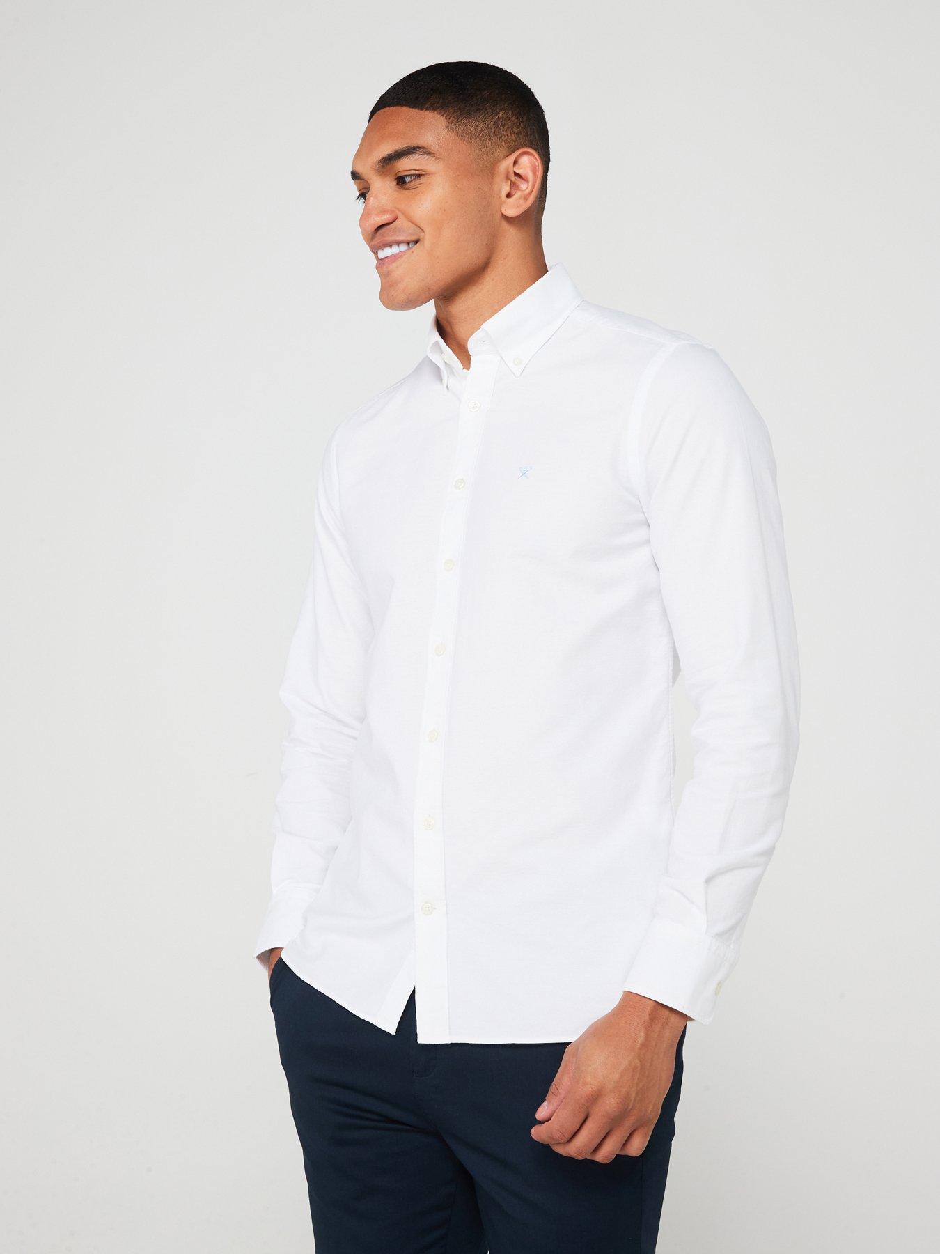 hackett-washed-long-sleeve-oxford-shirt-white