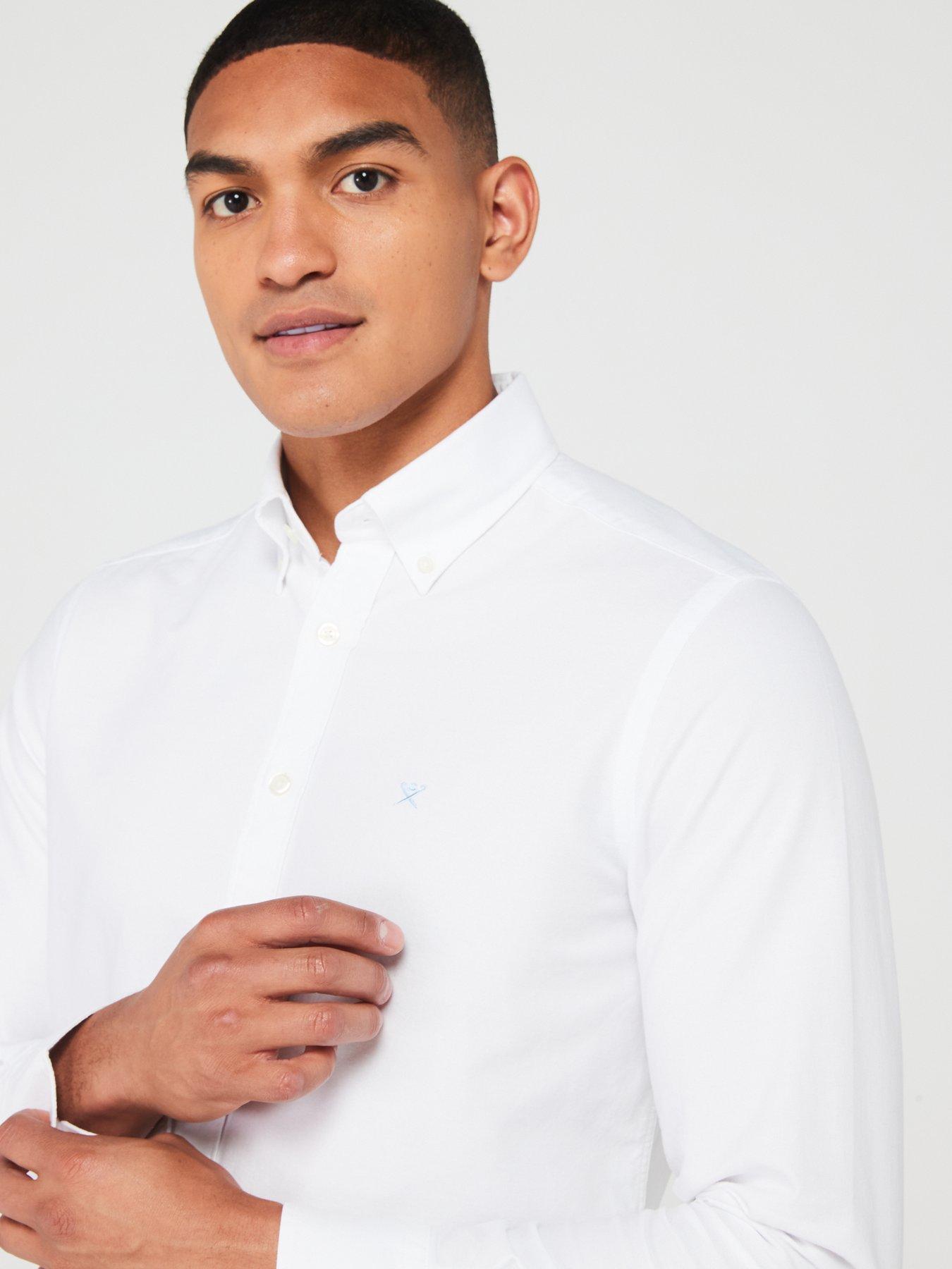 hackett-washed-long-sleeve-oxford-shirt-whiteoutfit