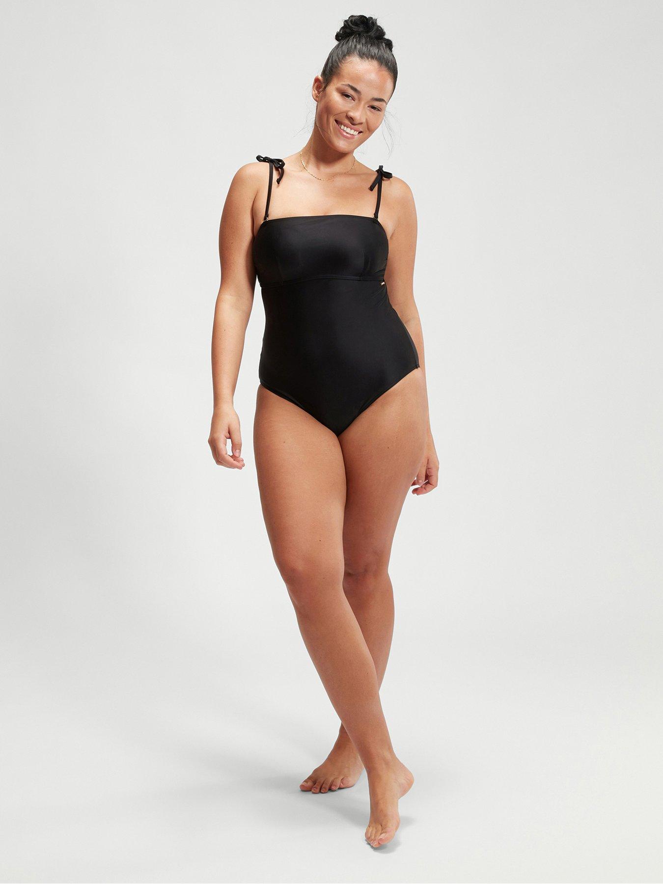 speedo-womens-shaping-bandeau-swimsuit-blackback