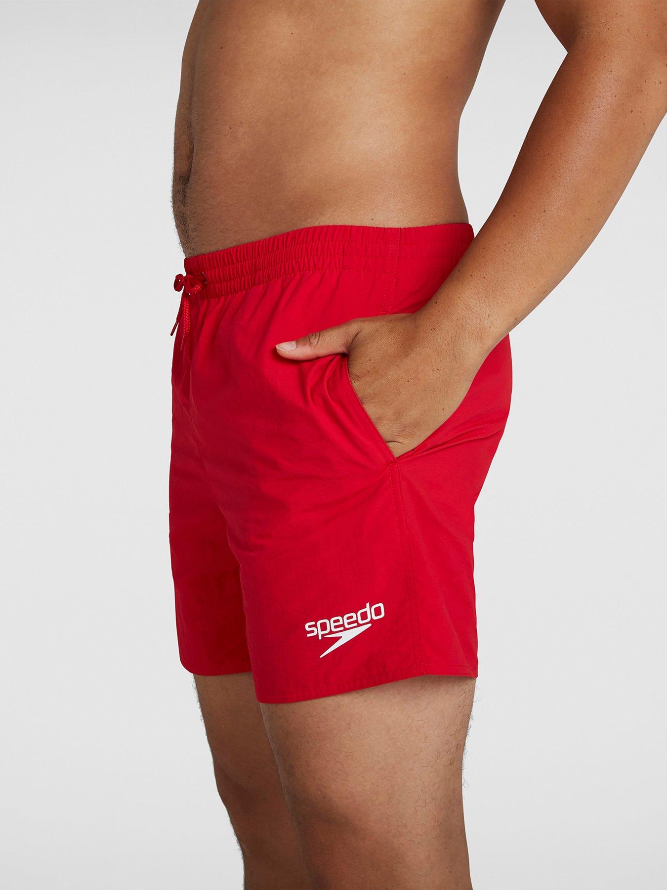 speedo-mens-essential-16-watershort-red