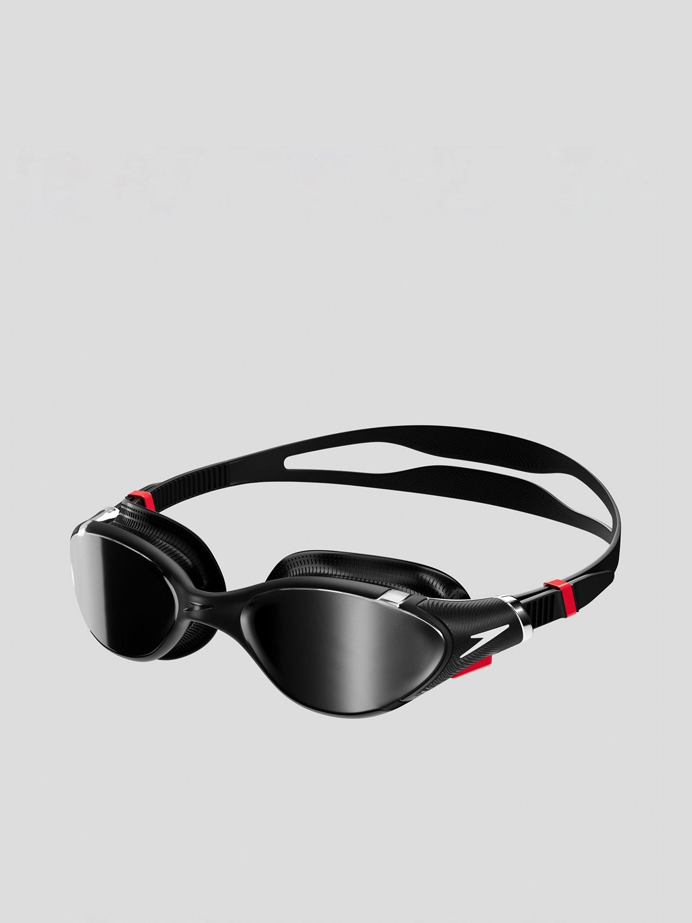 Image 1 of 5 of Speedo Unisex Adults Biofuse 2.0 Mirror Swimming Goggles - Black