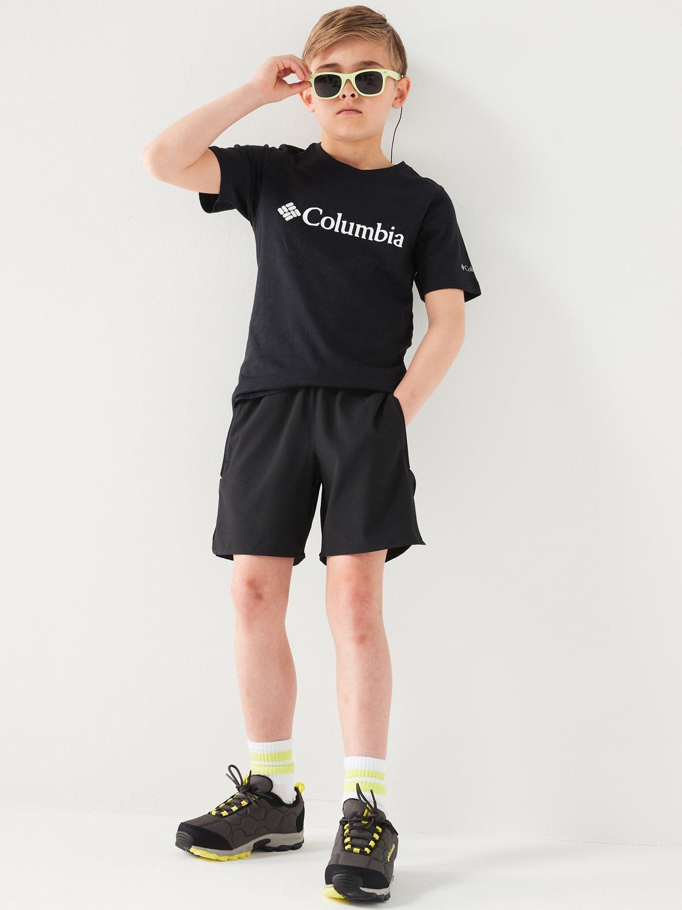 Image 3 of 6 of Columbia Youth Boys Hike Shorts - Black