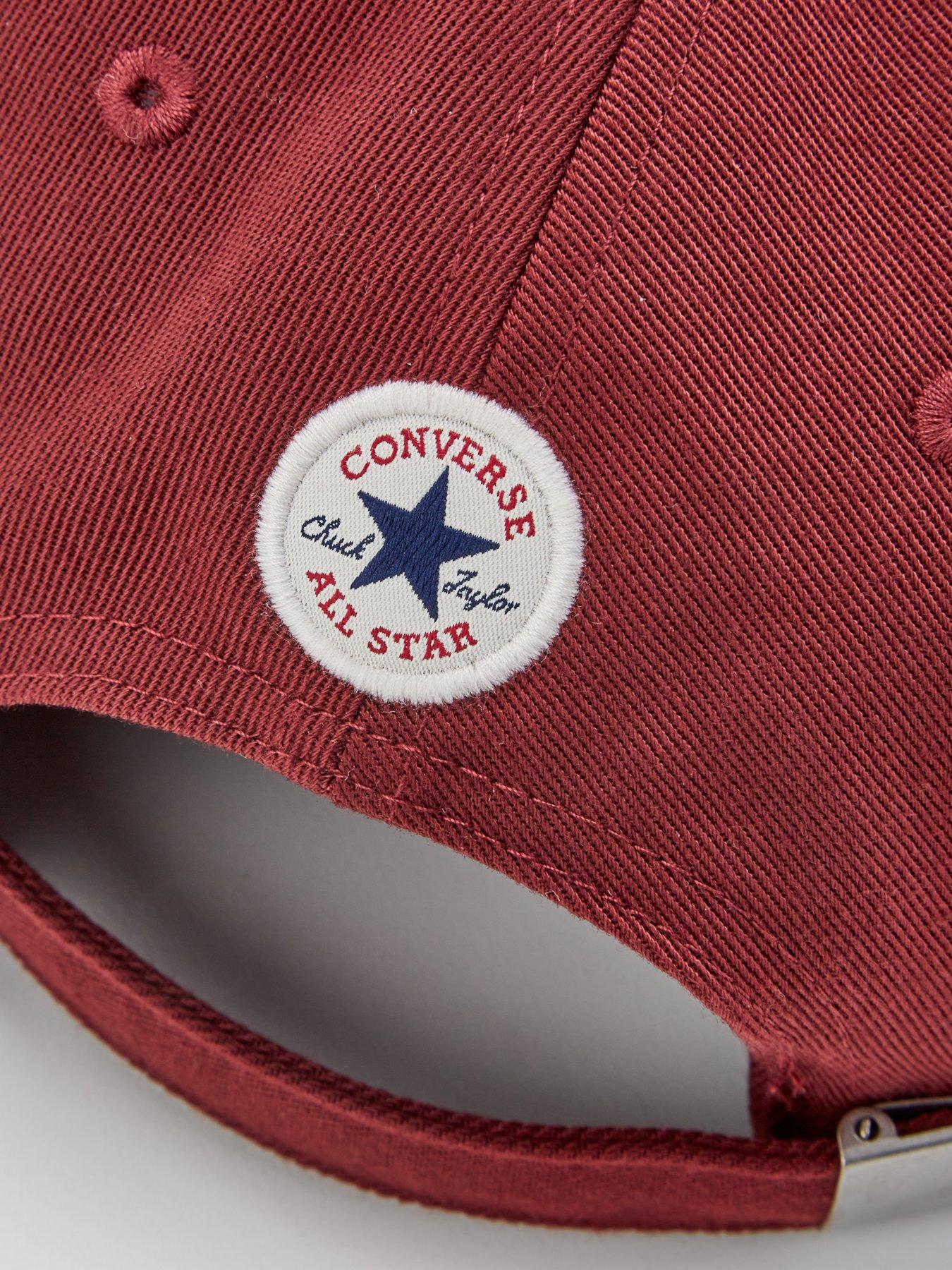 converse-unisex-chuck-taylor-flag-6-panel-baseball-cap-dark-reddetail