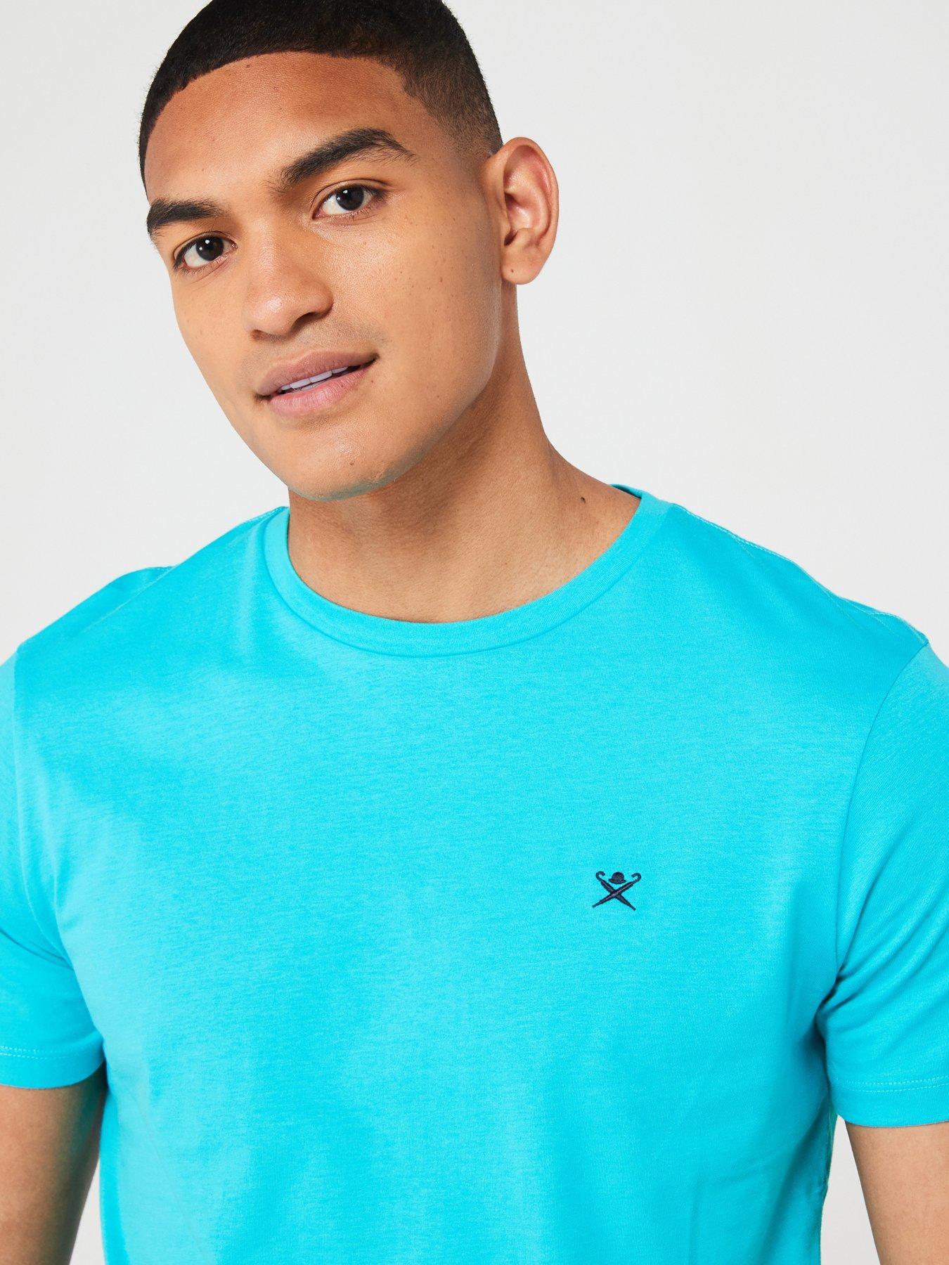 hackett-swim-trim-logo-t-shirt-aquaoutfit