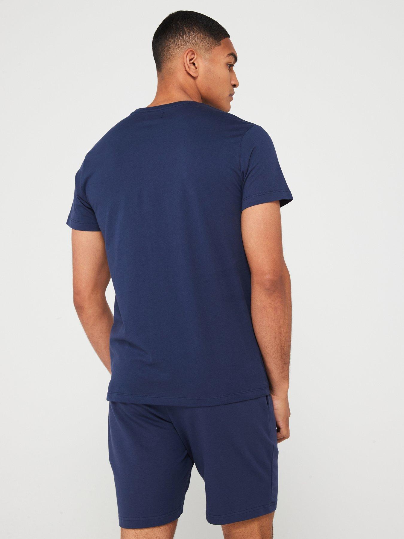 hackett-classic-shortsleeve-loungewear-t-shirt-navystillFront