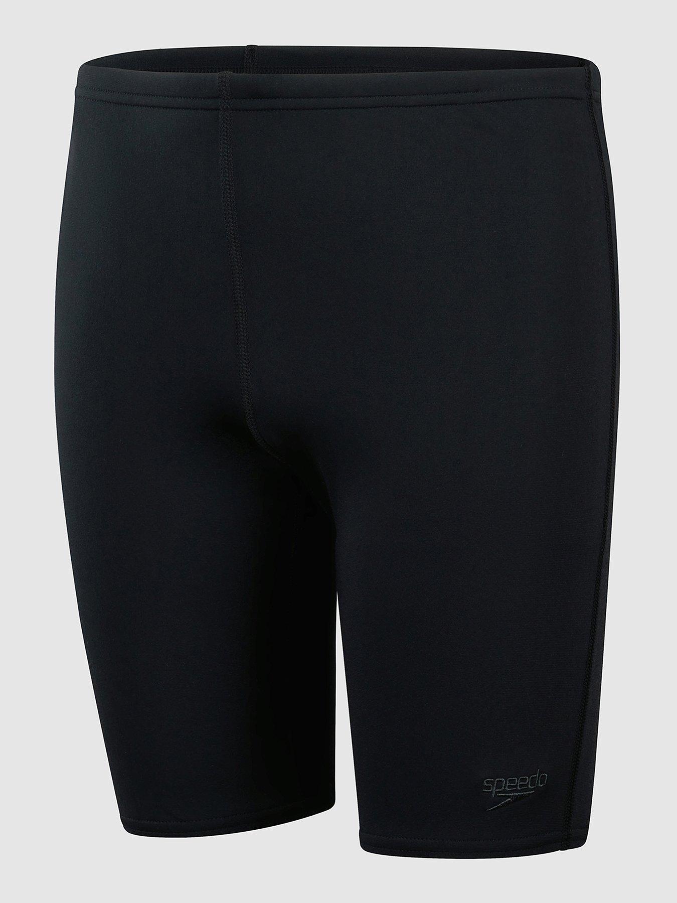 Speedo Junior Boys Endurance+ Jammer - Black/White