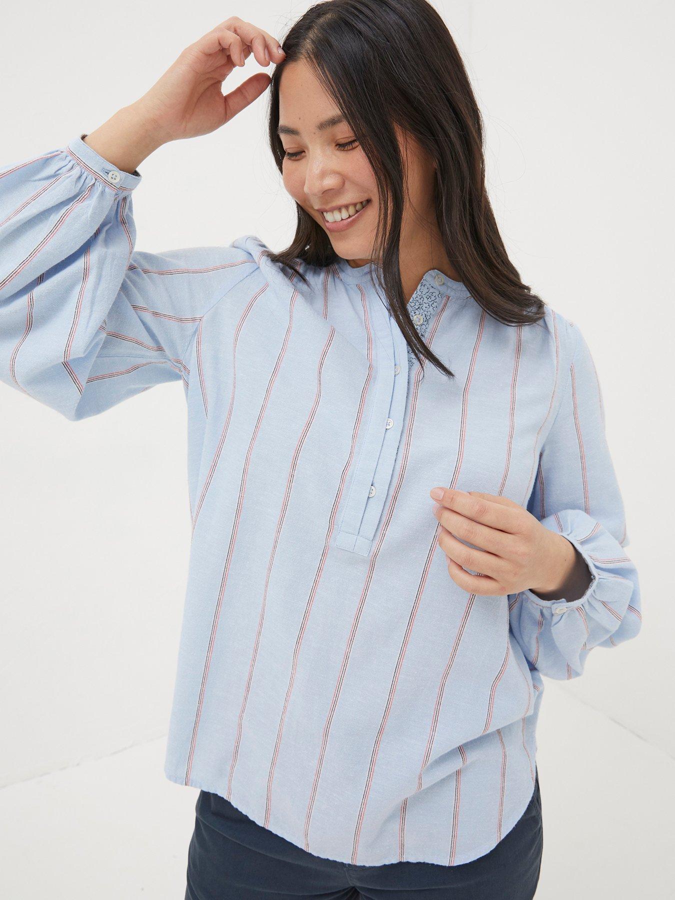 fatface-mallie-stripe-tunic-blue