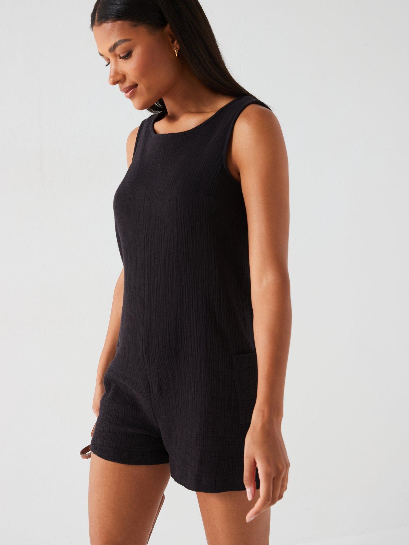 v-by-very-cheesecloth-sleeveless-loose-playsuit-blackoutfit