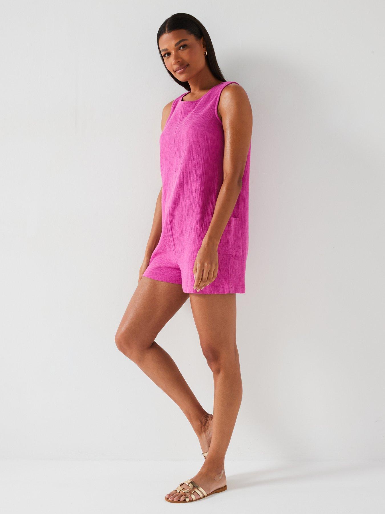 v-by-very-cheesecloth-sleeveless-loose-playsuit-purpleback