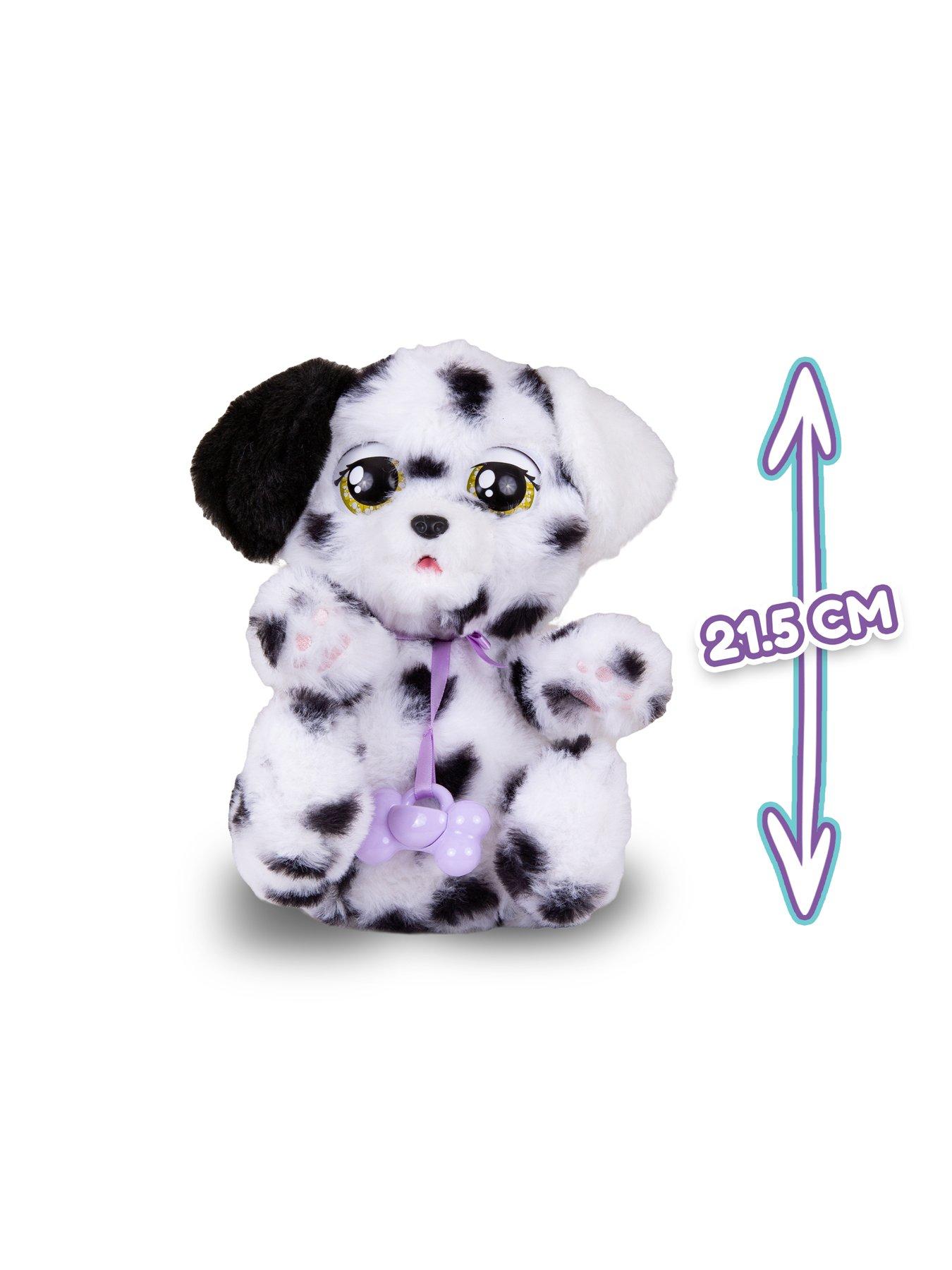 BABY PAWS Sleeping Puppies - Dalmatian An Interactive Plush Puppy Which  Makes Sounds Opens and Closes Its Eyes and Has A Bag To Take The Puppy  Around with You - Gift for