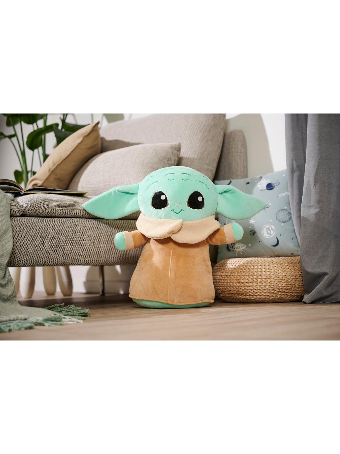 Image 3 of 4 of Star Wars The&nbsp;Mandalorian: Grogu Squishy Large Plush