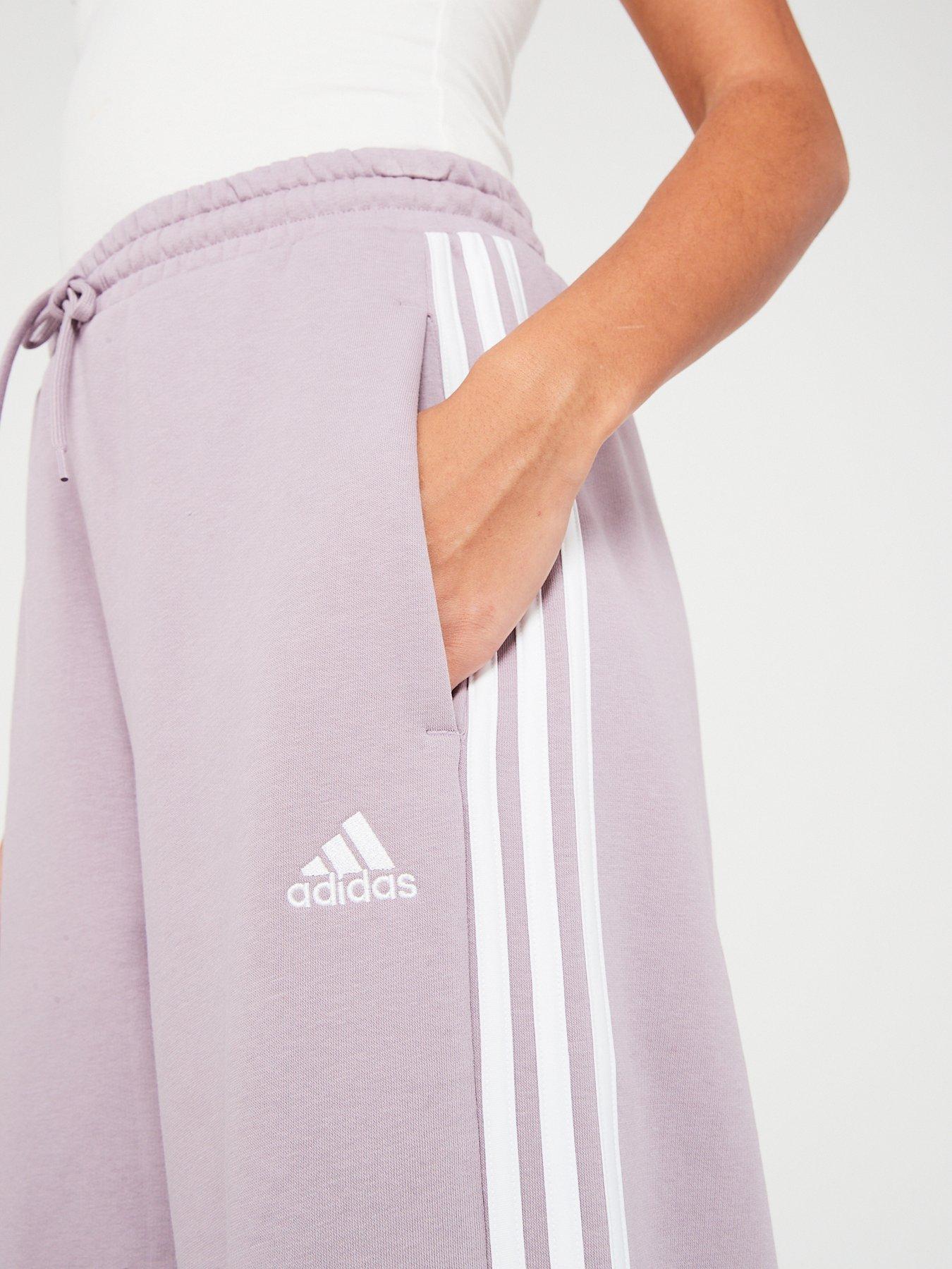 adidas-sportswear-womens-3-stripe-open-hem-joggers-lilacoutfit